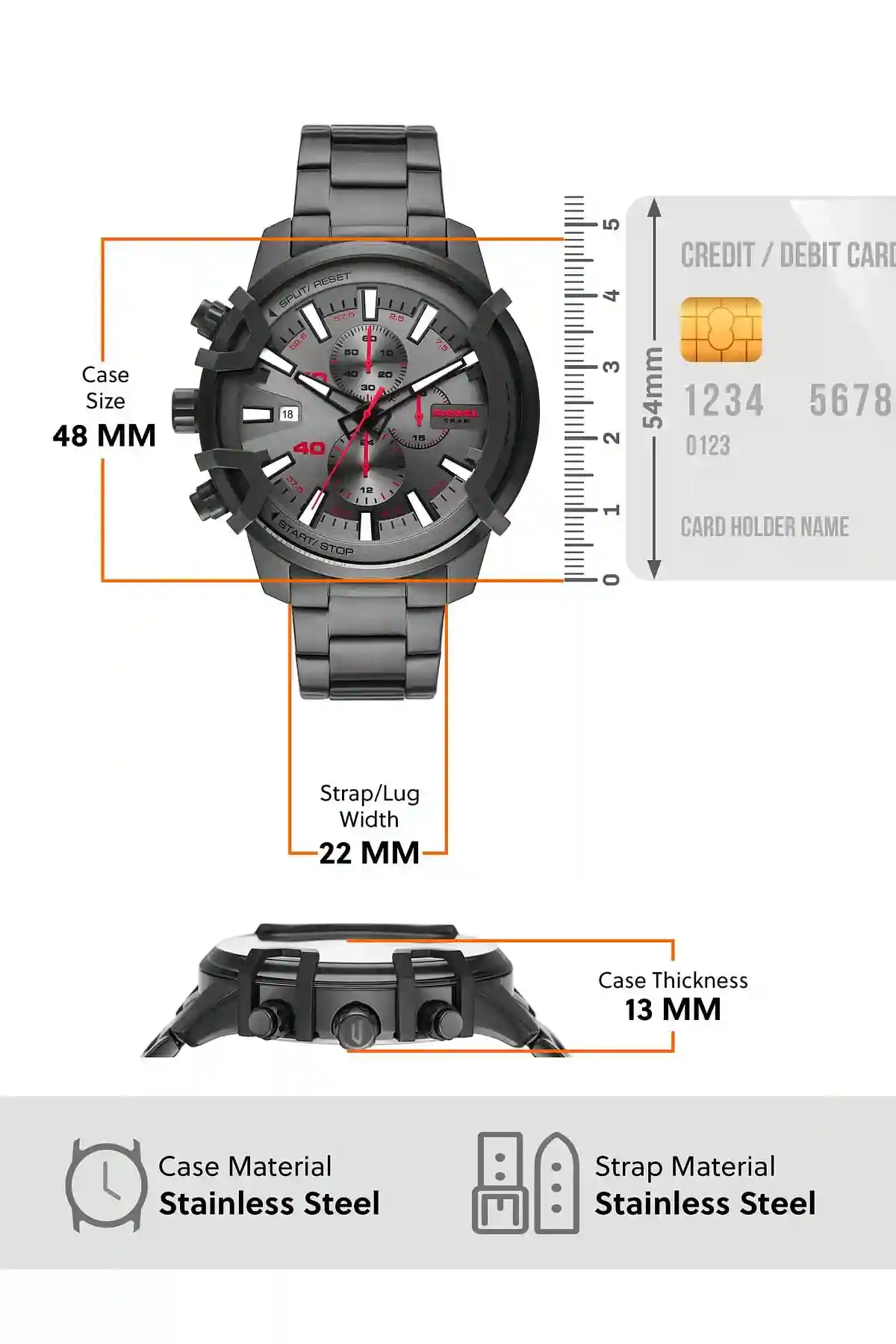 Grey Dz4586I Watch