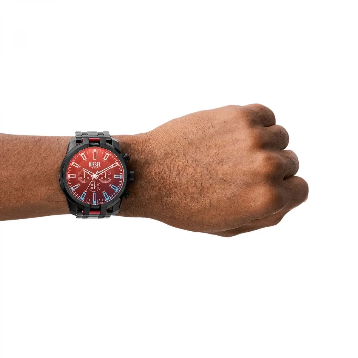 Black Diesel Split Black Watch Dz4589