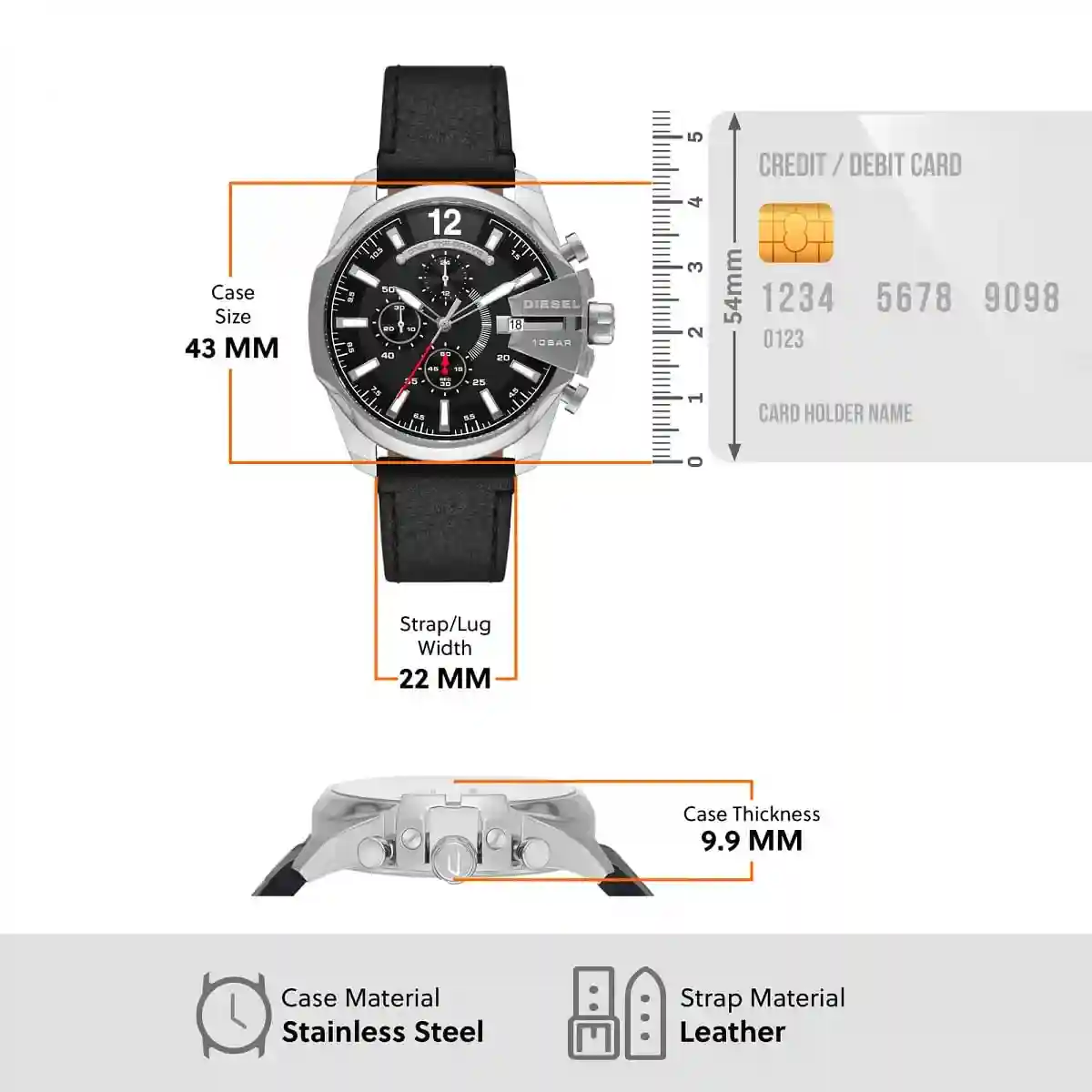 Black Dz4592 Watch