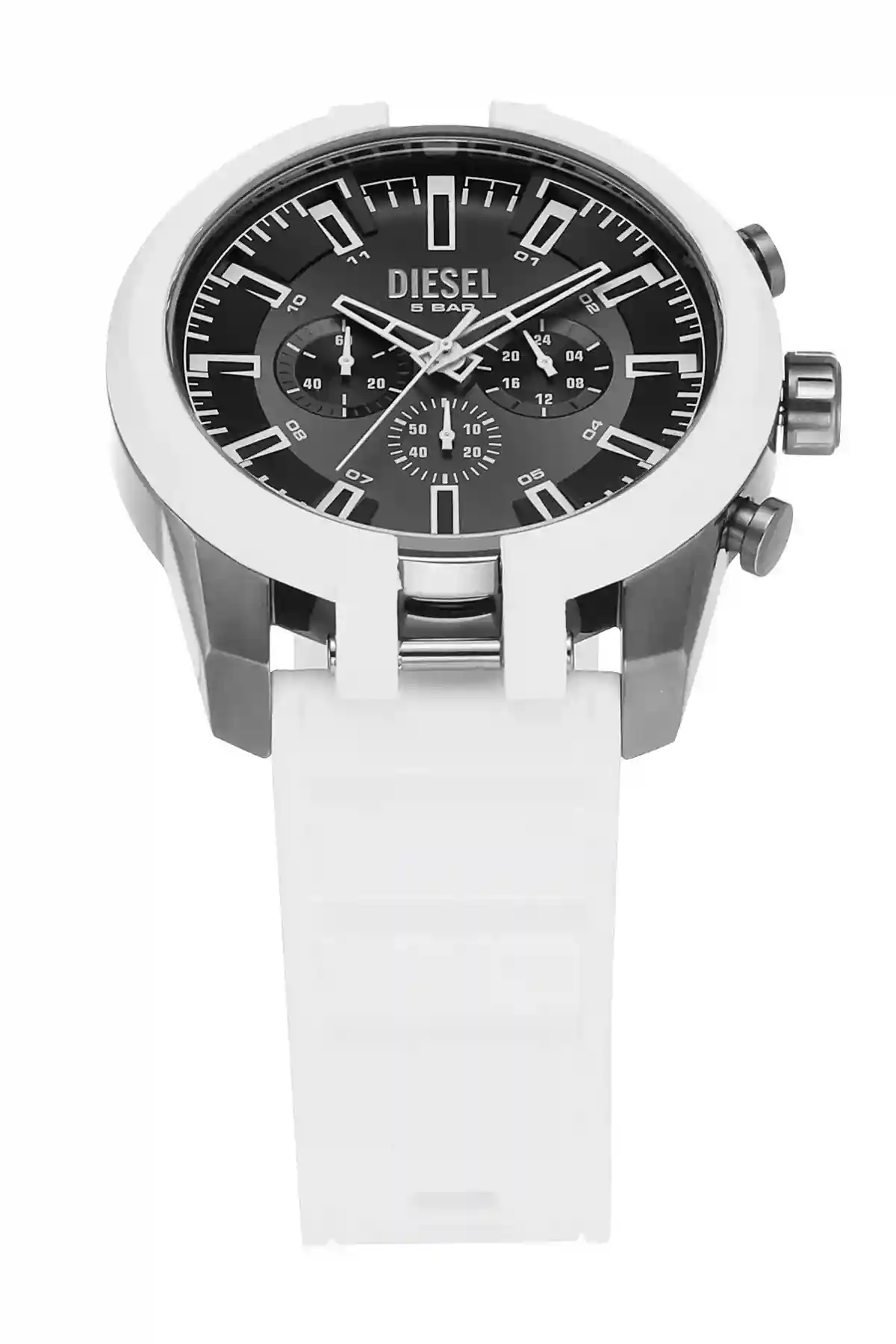 Grey Diesel Split White Watch Dz4631