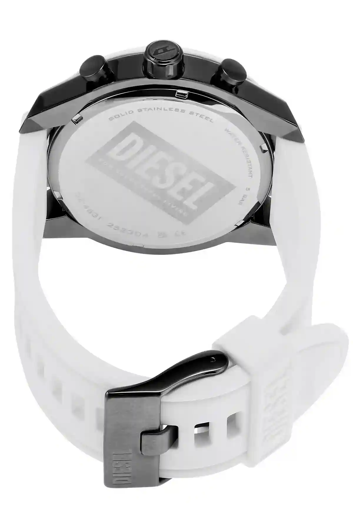Grey Diesel Split White Watch Dz4631