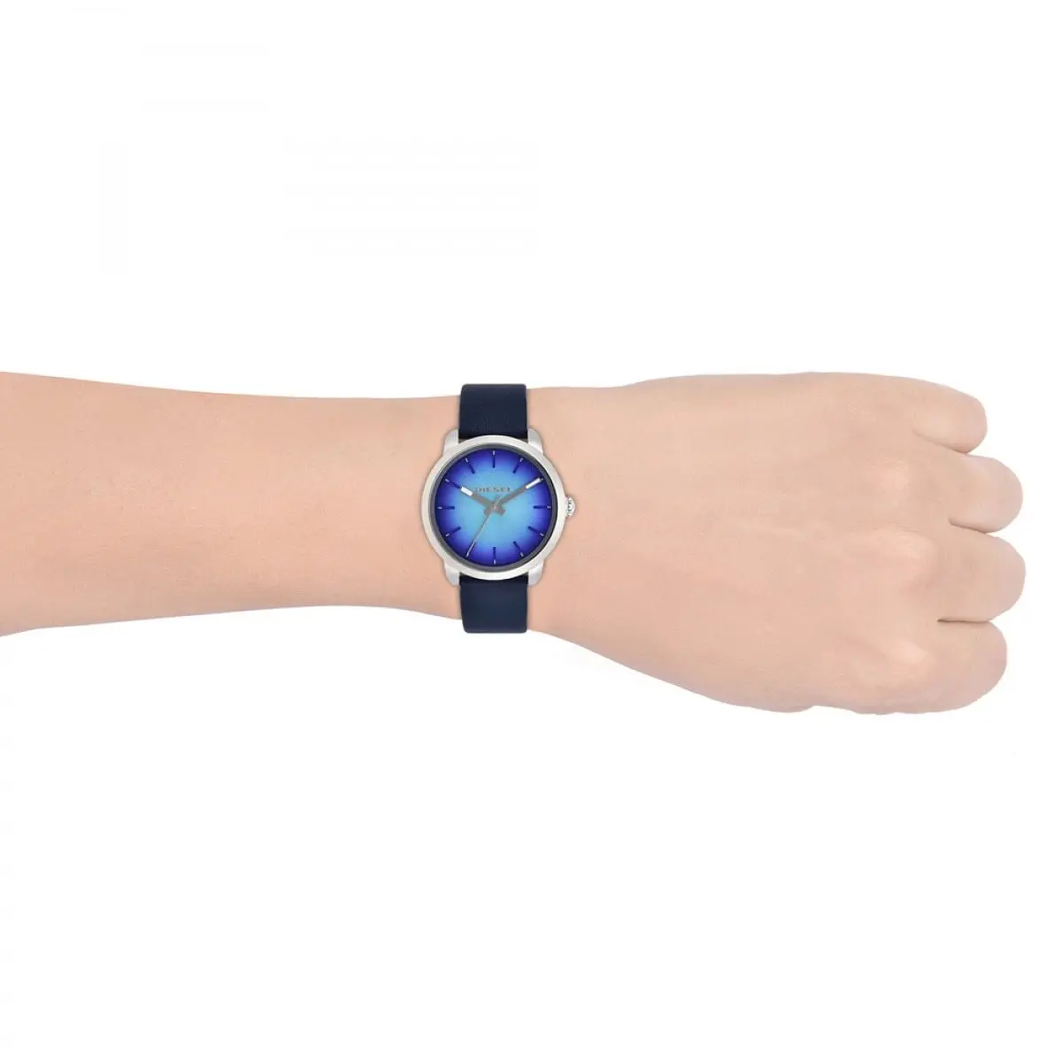 Blue Flare Degrade Men Blue Analog Watch