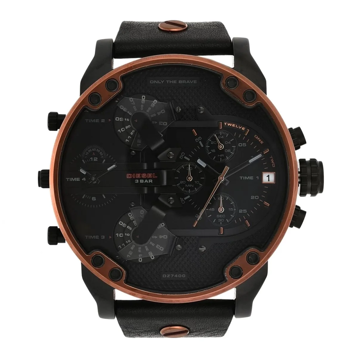 Black Dz7400 Timeframe Watch