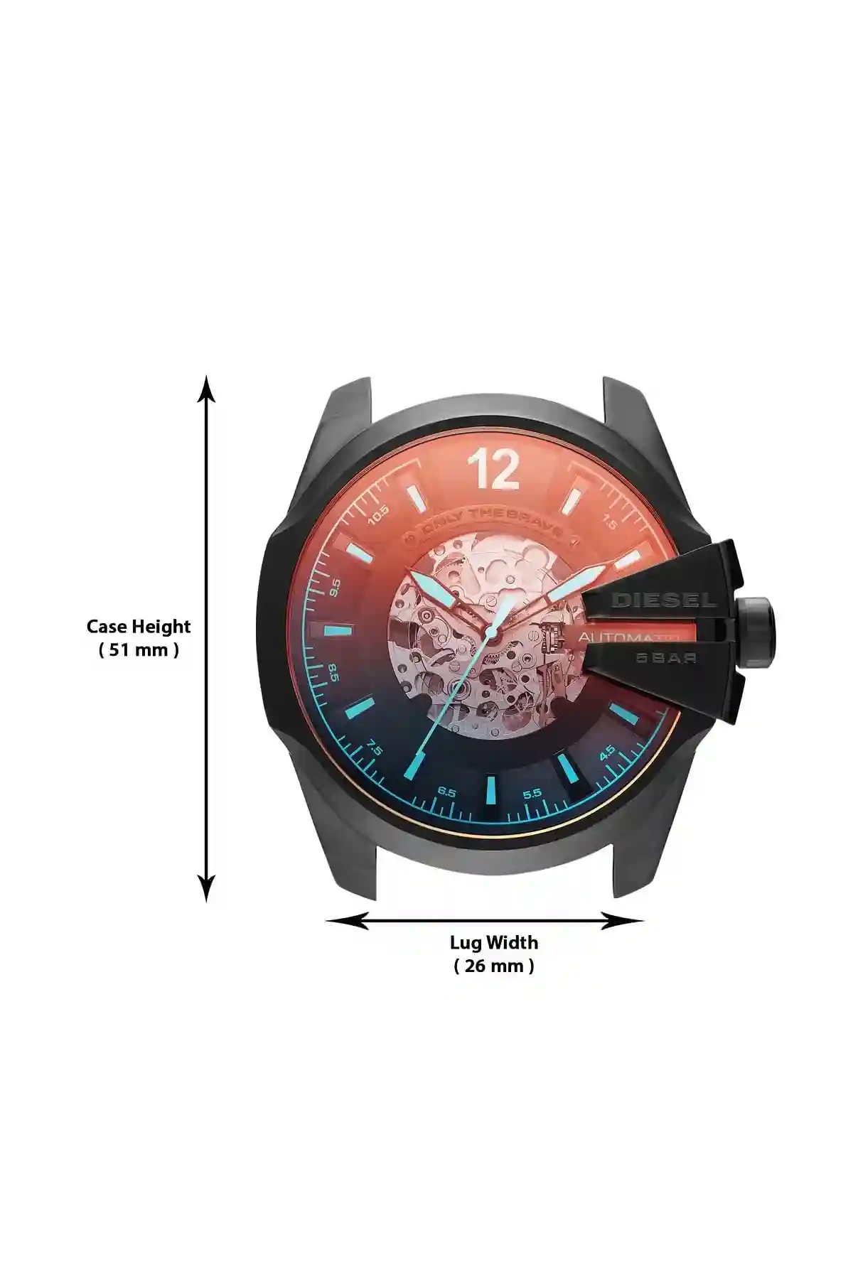 Black Dz7457 Watch