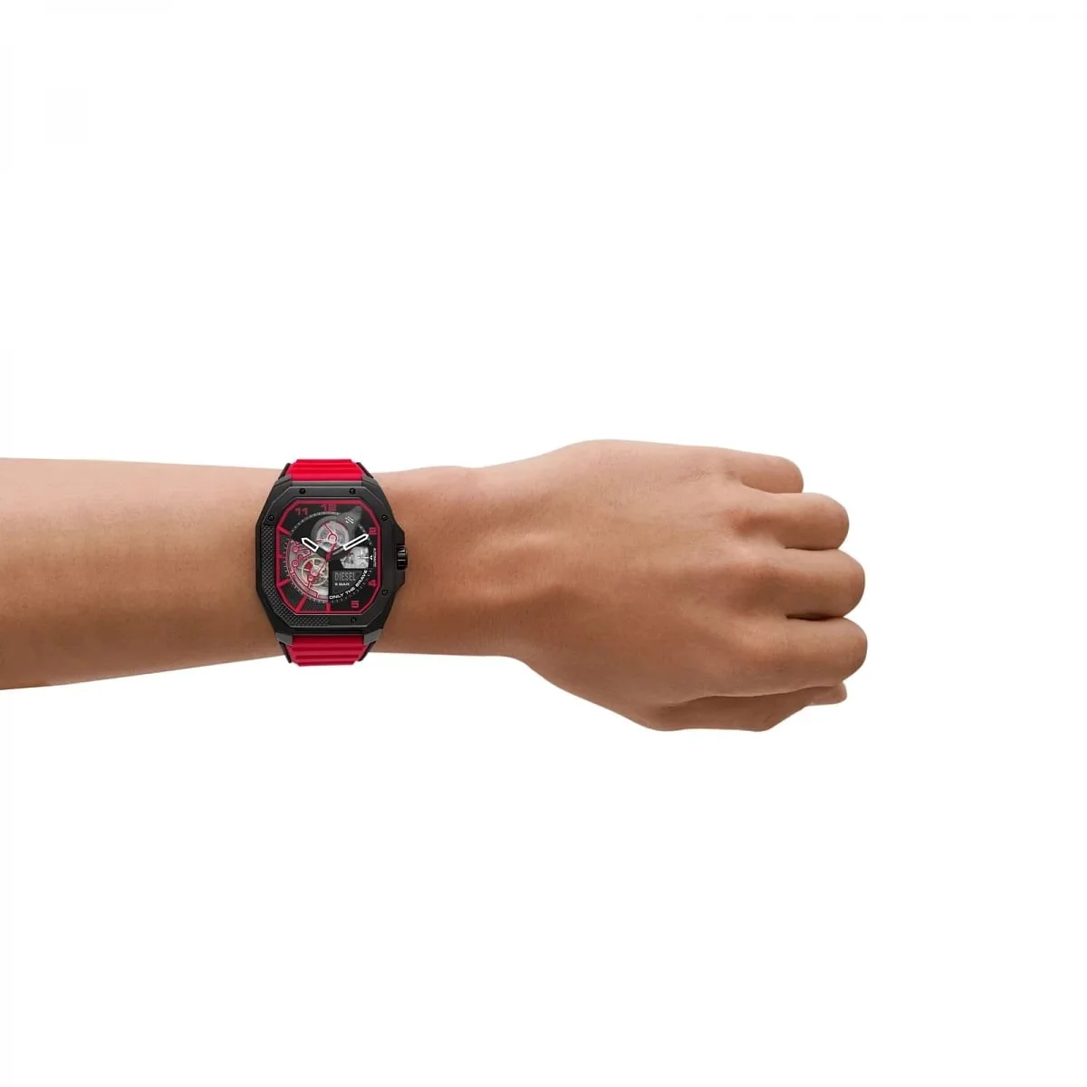 Black Diesel Flayed Two Tone Watch Dz7469