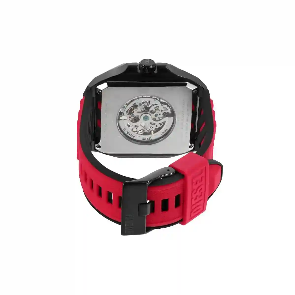 Black Diesel Flayed Two Tone Watch Dz7469