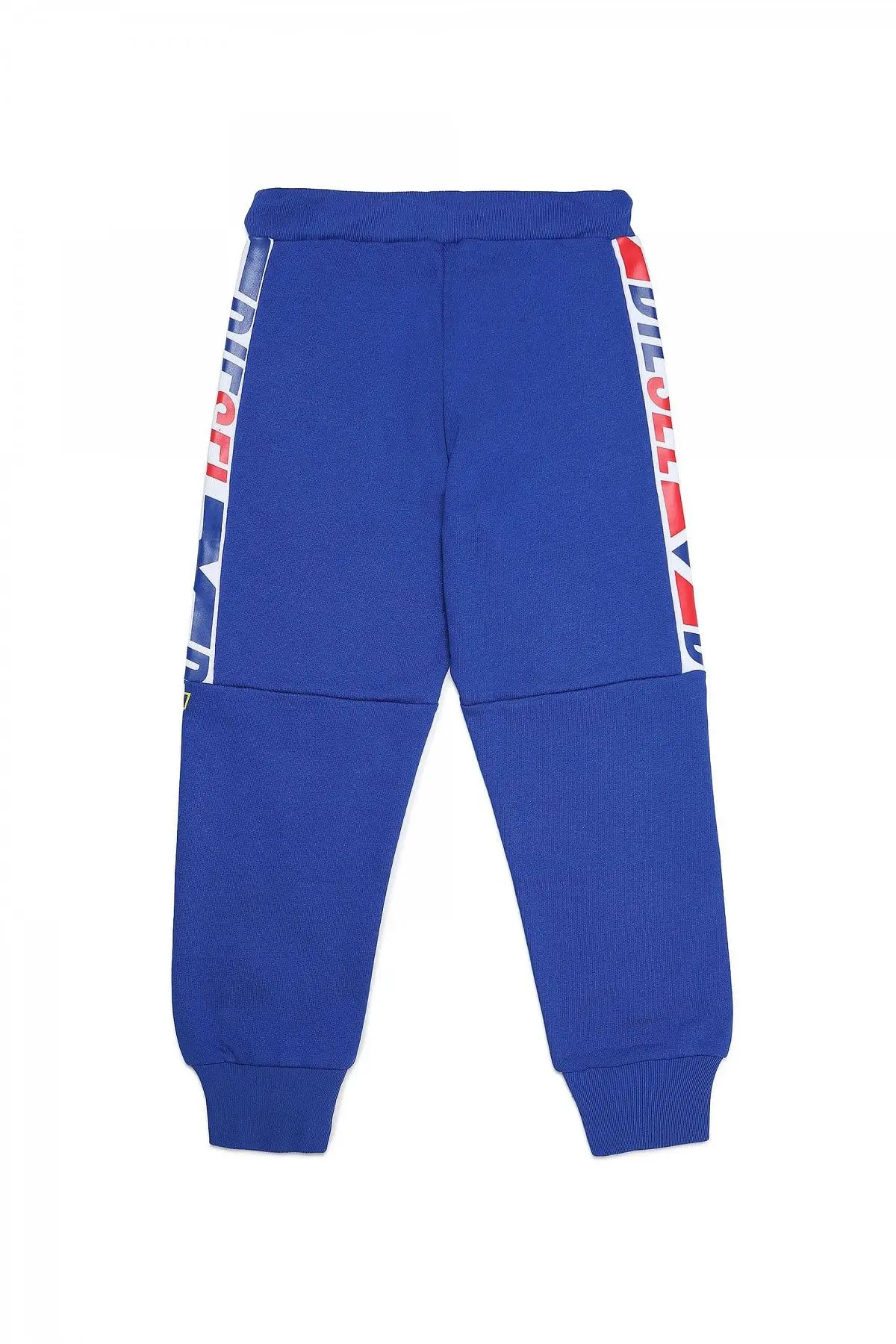 Blue Sweatpants with logo bands