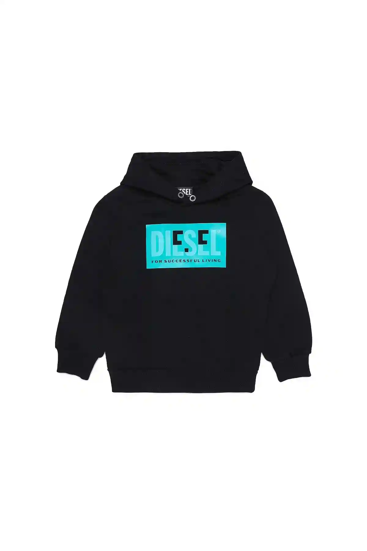 Black Hoodie with emoji logo