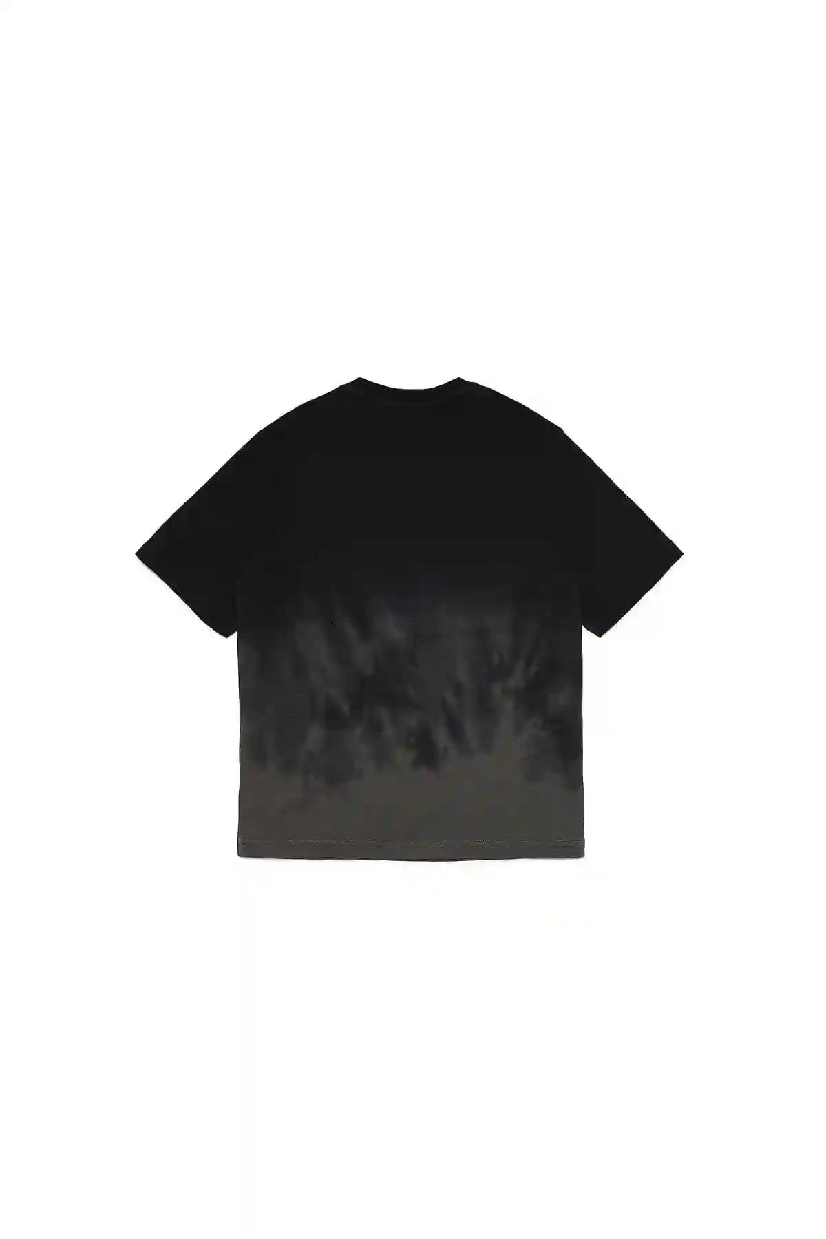 Black and Green T-shirt with flame effect