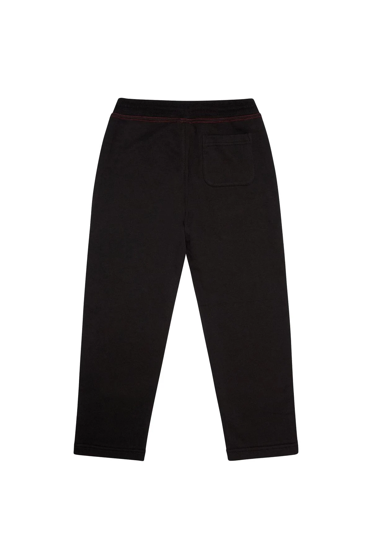 Red Track pants with contrast front