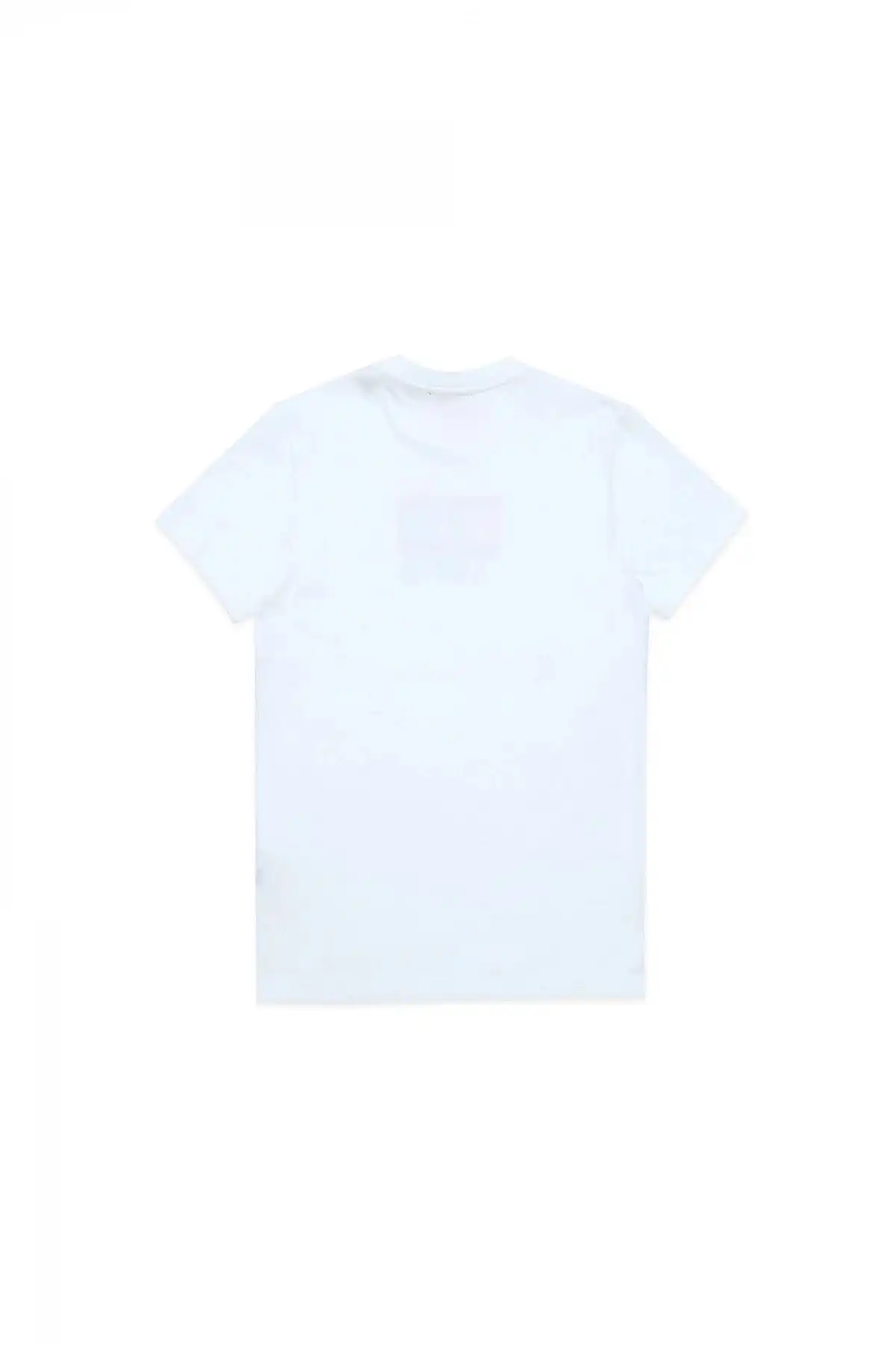 White T-shirt with Disturb logo print