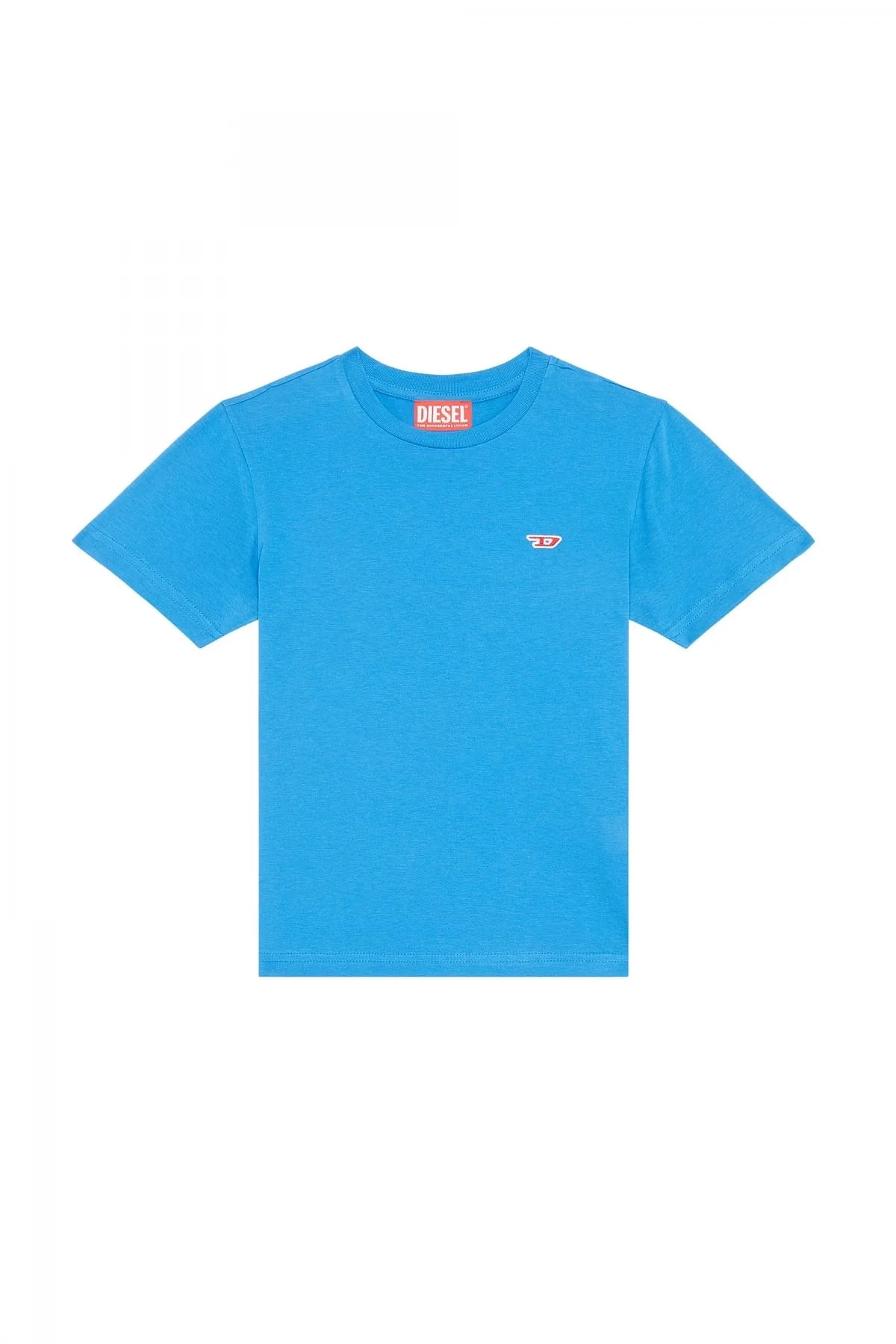 Blue T-shirt with D logo