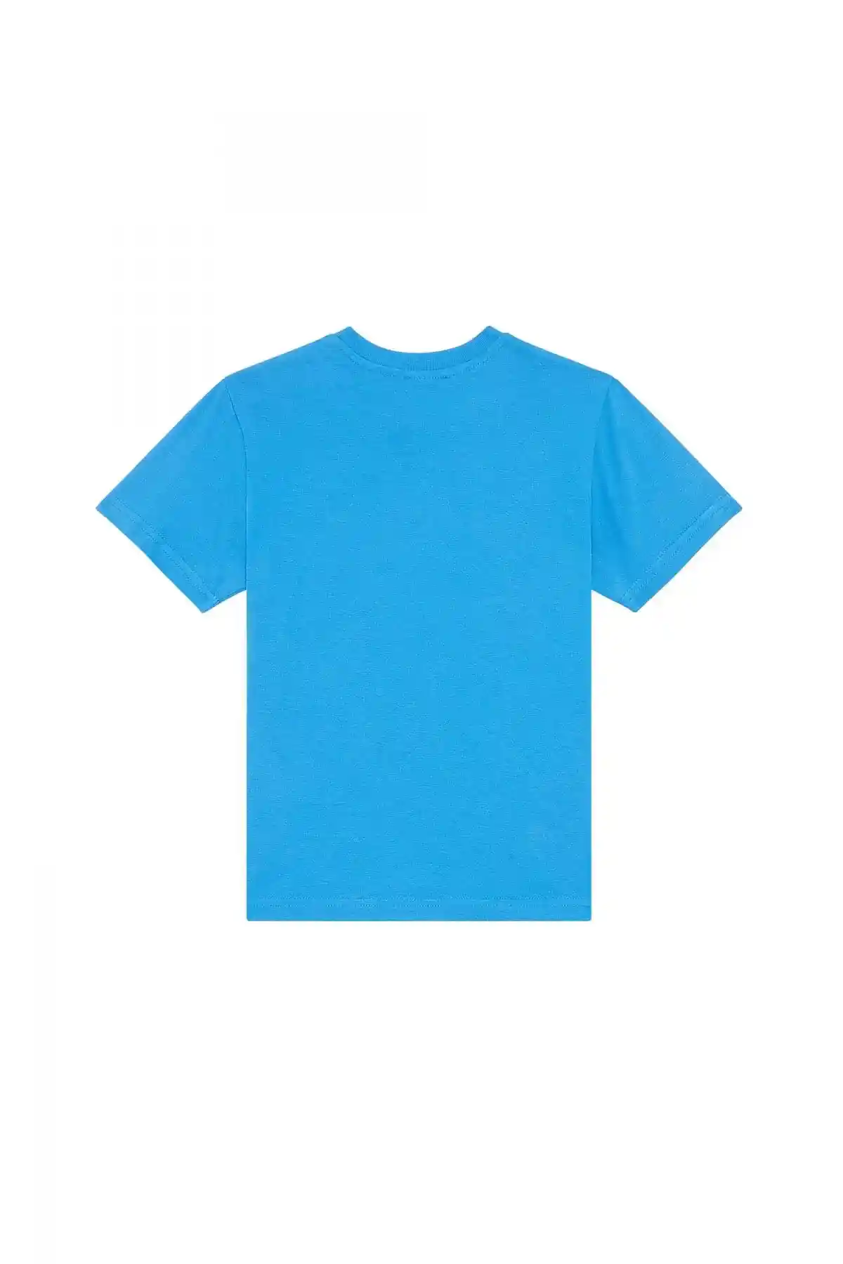 Blue T-shirt with D logo