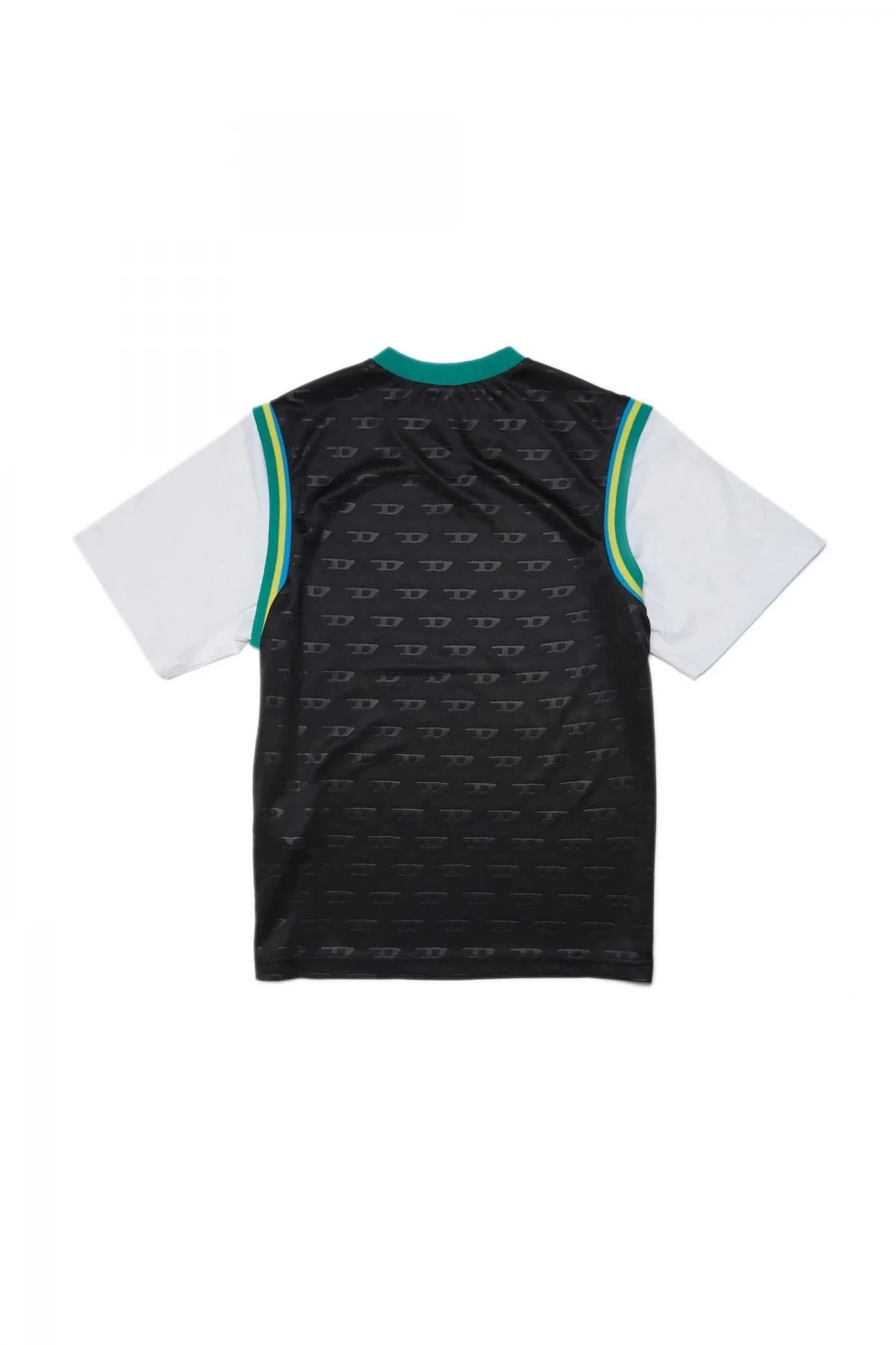 Black Basketball-style layered T-shirt