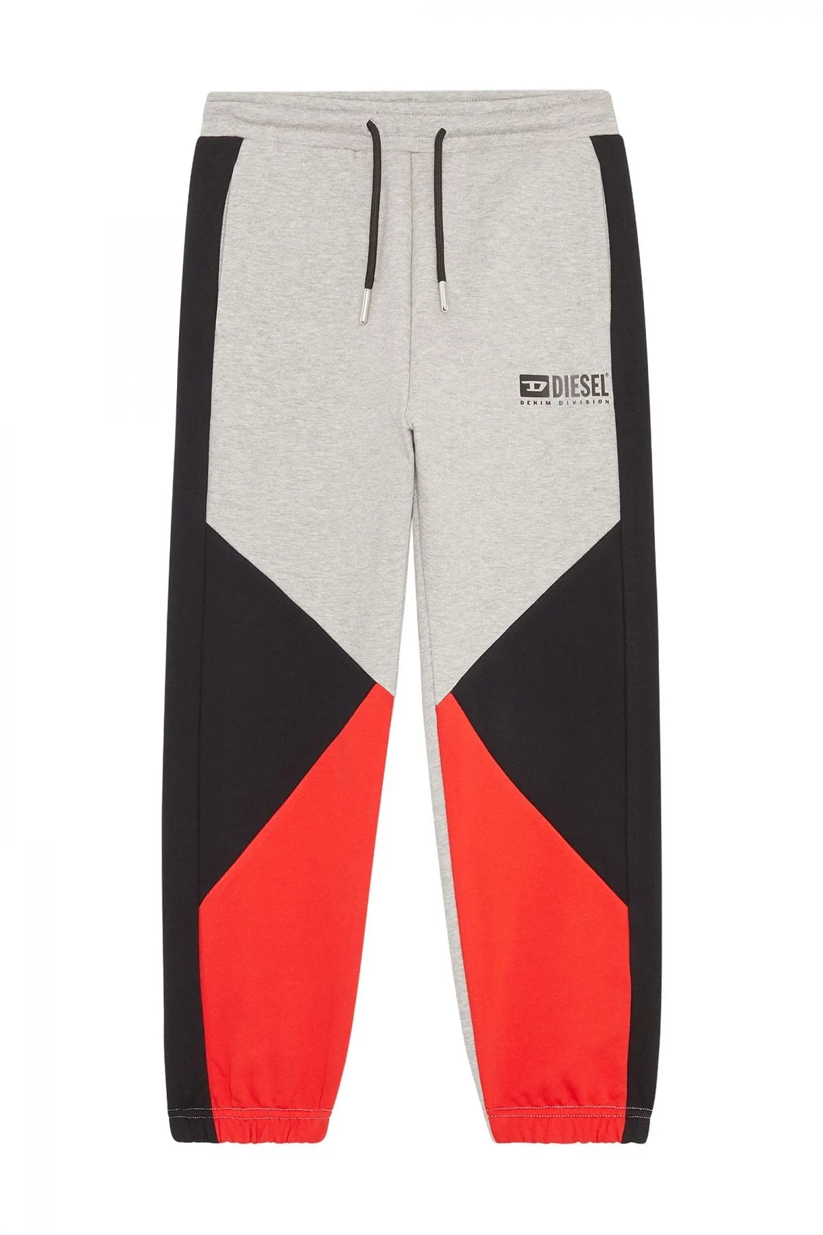 Grey Sweatpants with colour block details