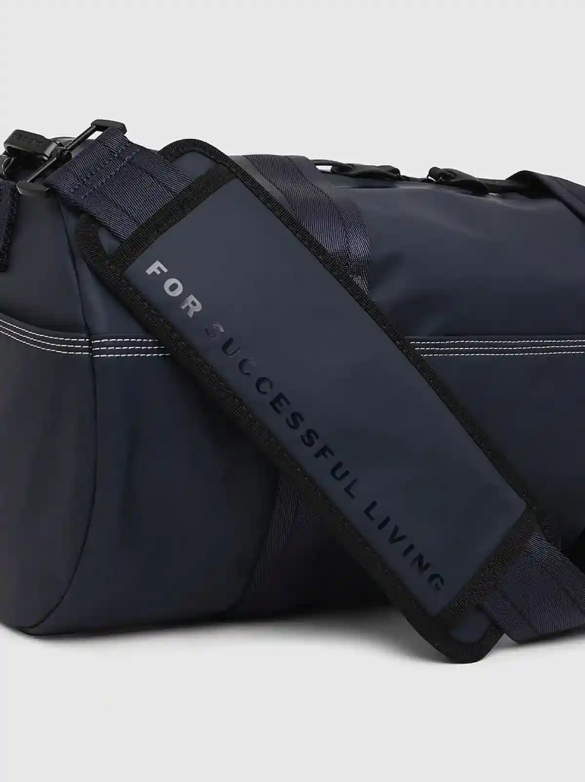 Blue Travel bag with logo
