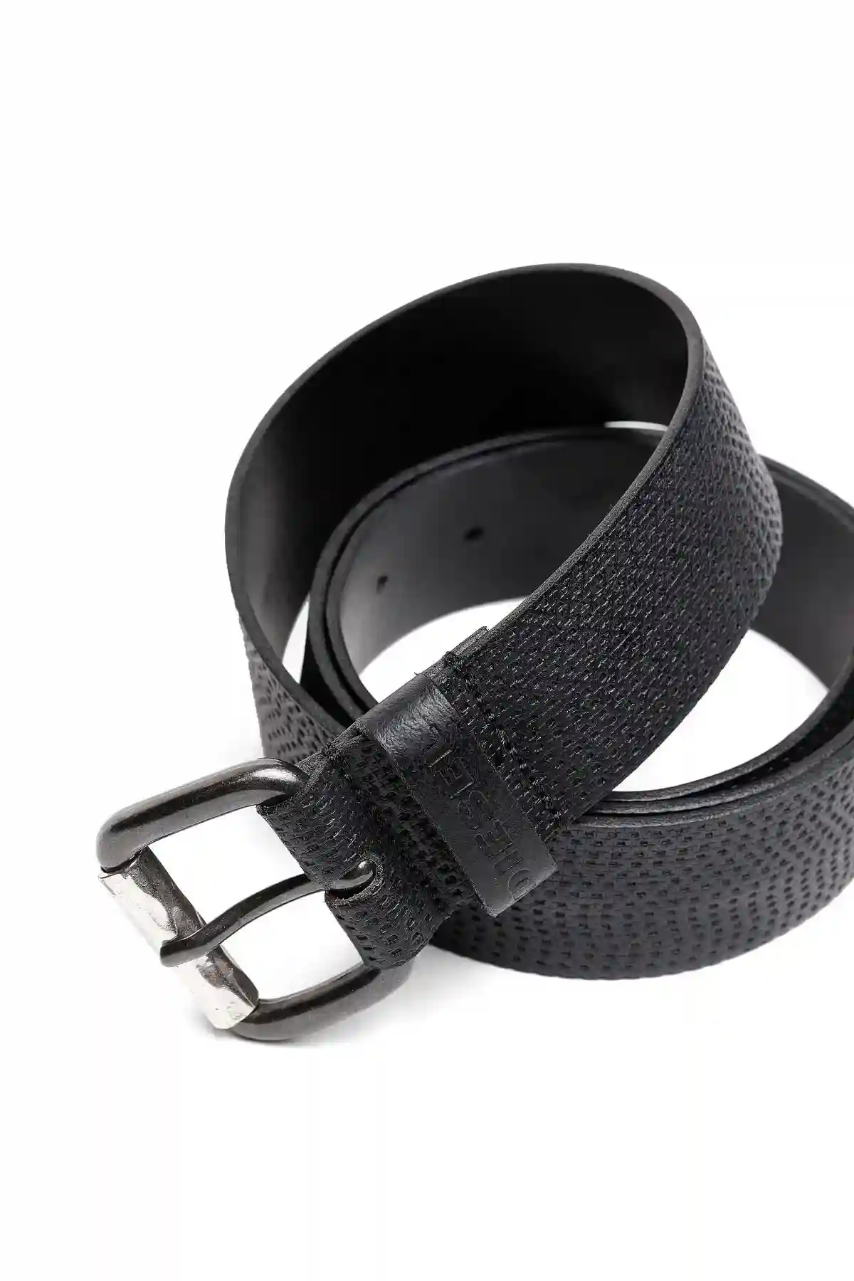 Black Black supple leather belt