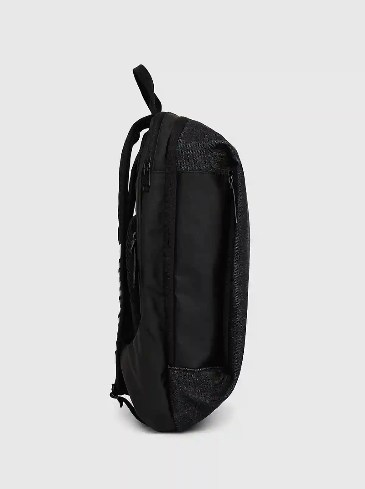 Blue Denim backpack with hidden pockets