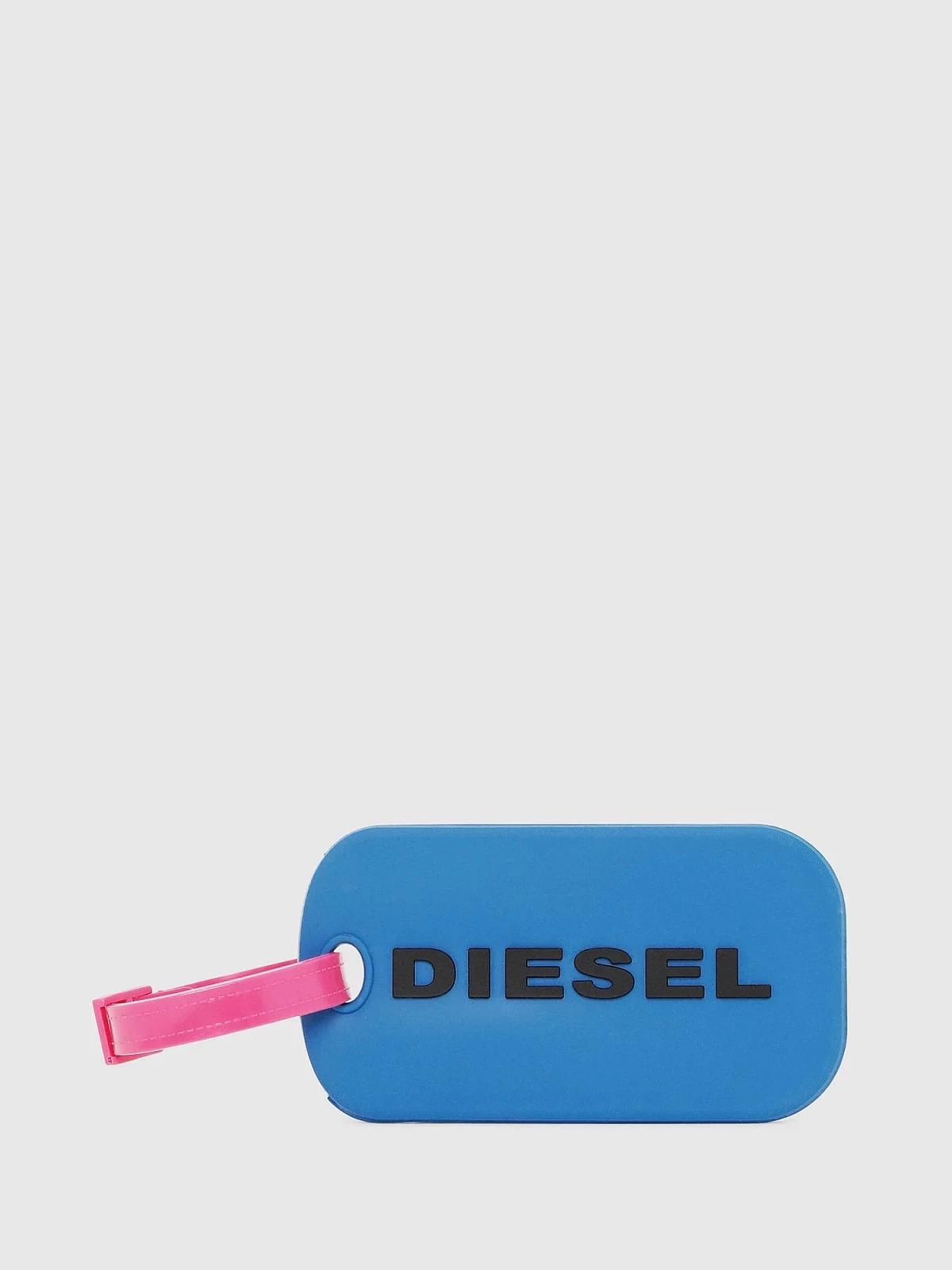 Blue Luggage tag in PVC