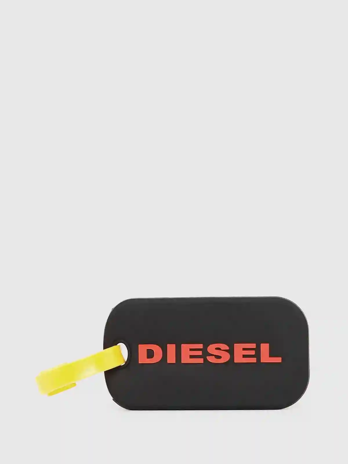 Black Luggage tag in PVC