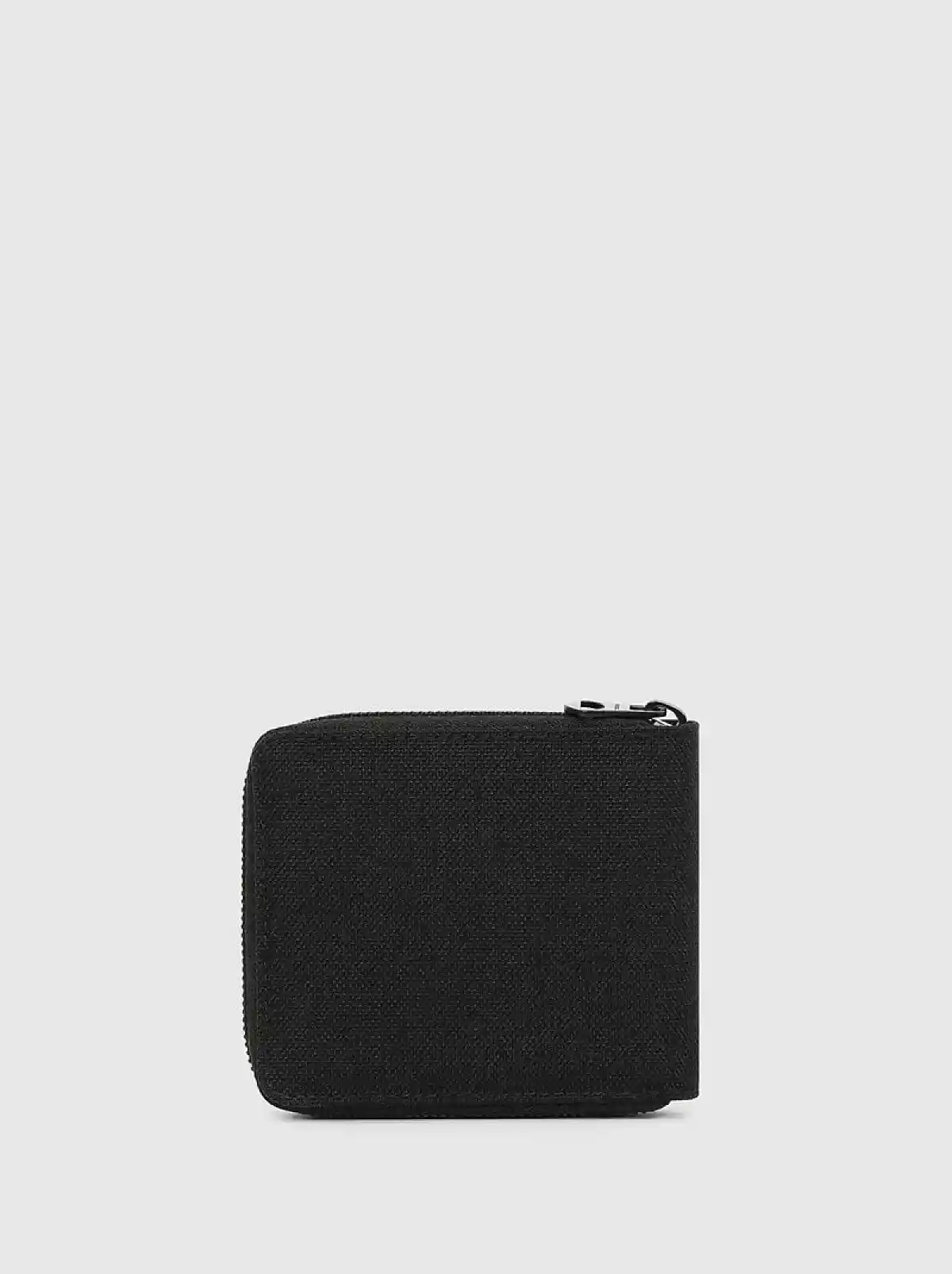 Blue Zip around wallet in technical fabric