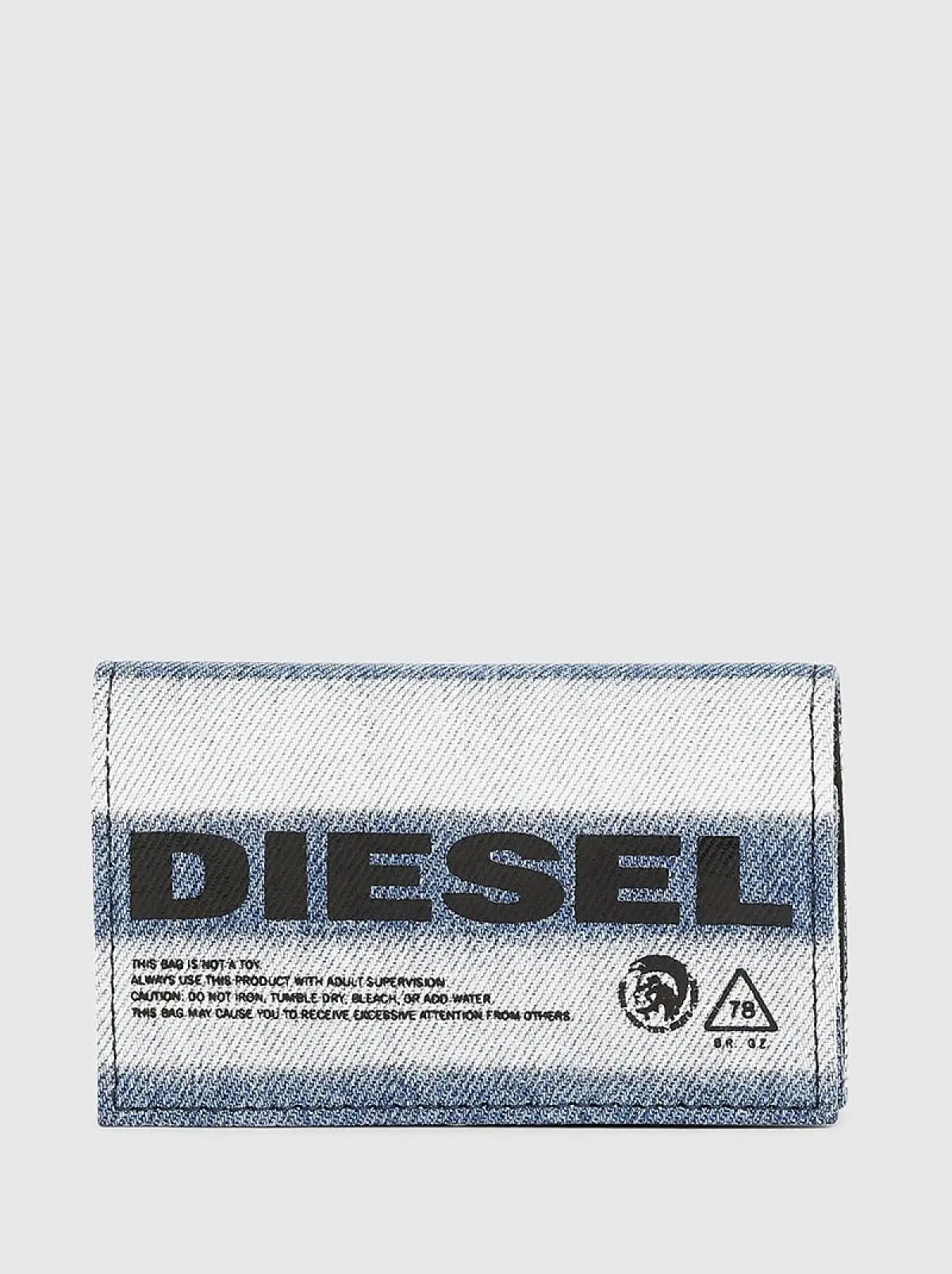 Blue Key case in bleached denim