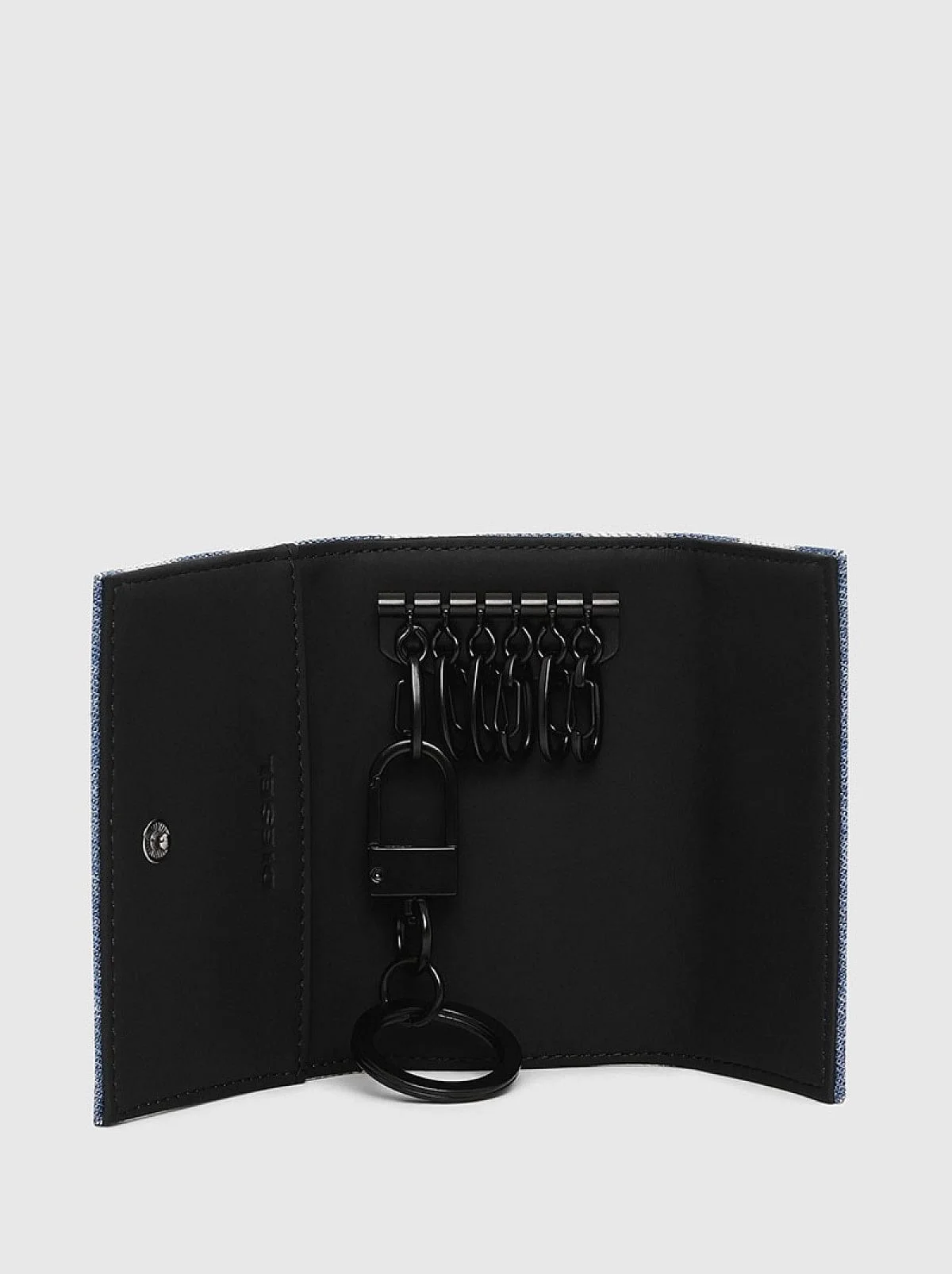 Blue Key case in bleached denim