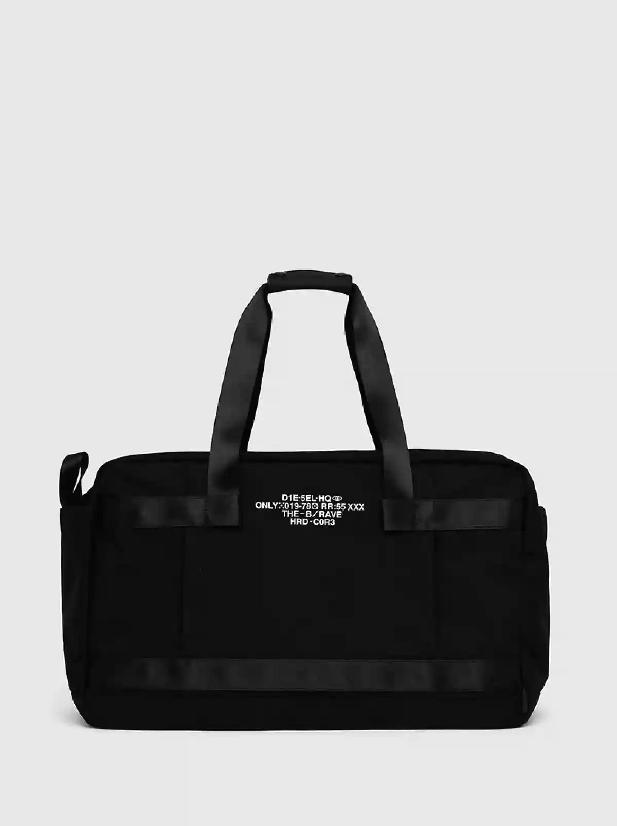 Black Duffel bag with logo