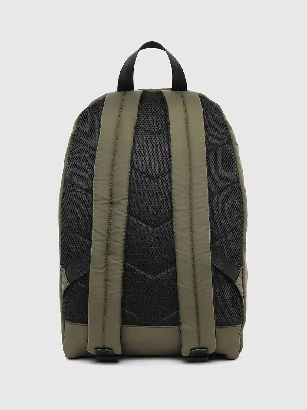 Green Backpack in fabric and polyester