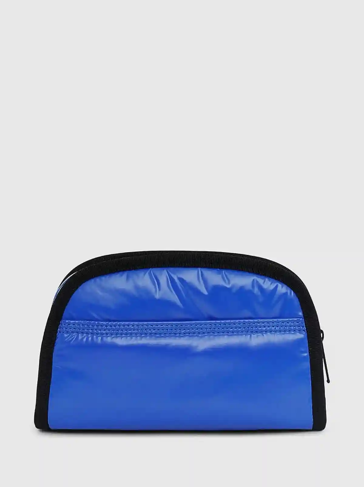 Blue Cosmetics case in puffy nylon