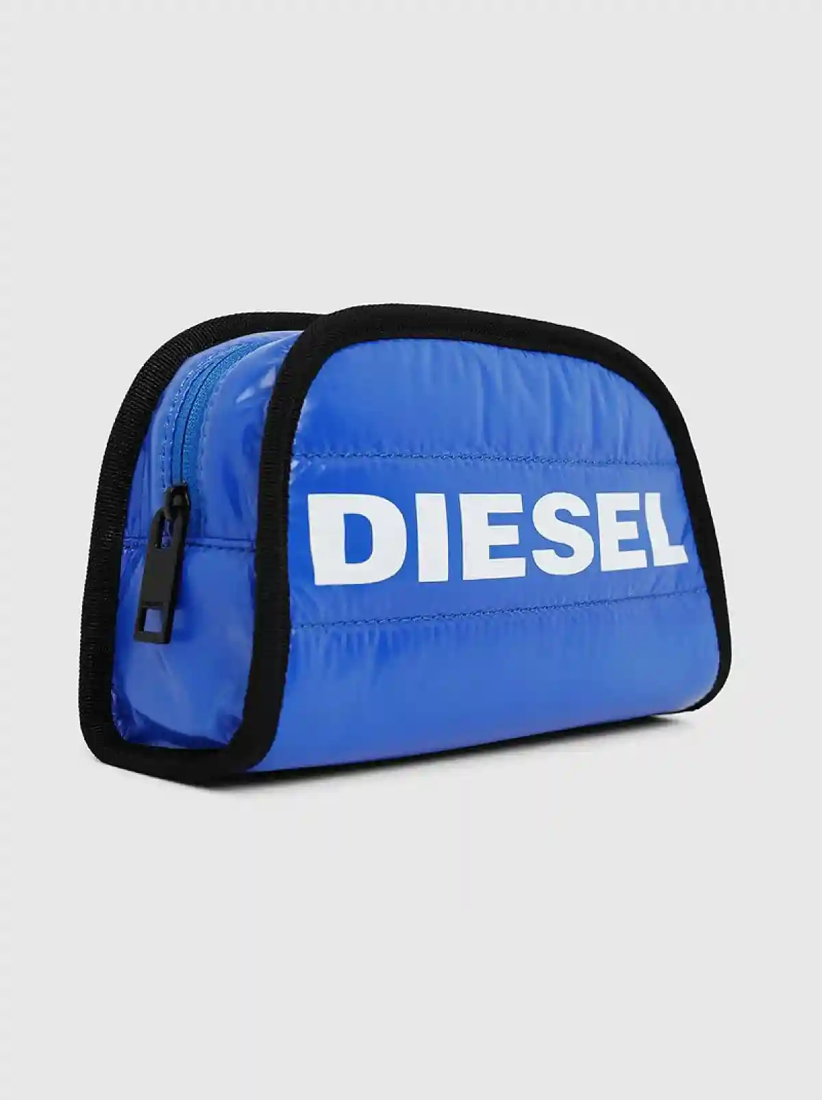 Blue Cosmetics case in puffy nylon
