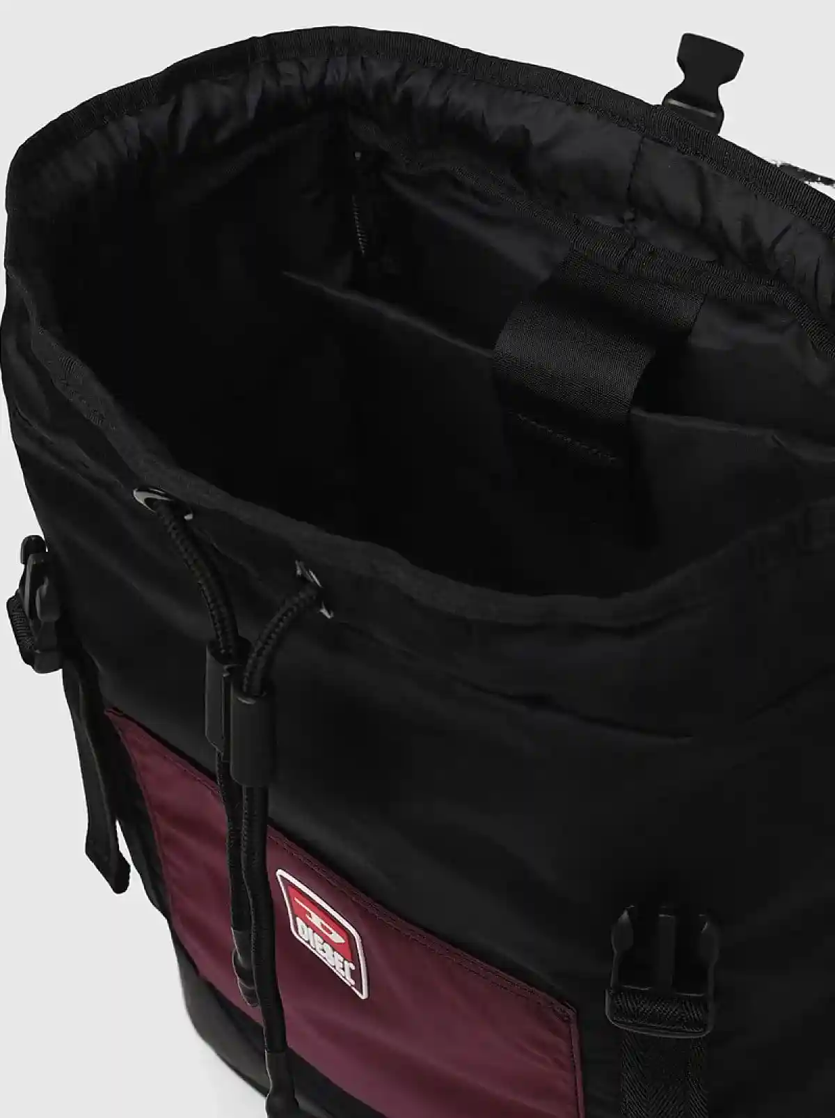 Multicolor Backpack in colour-block nylon