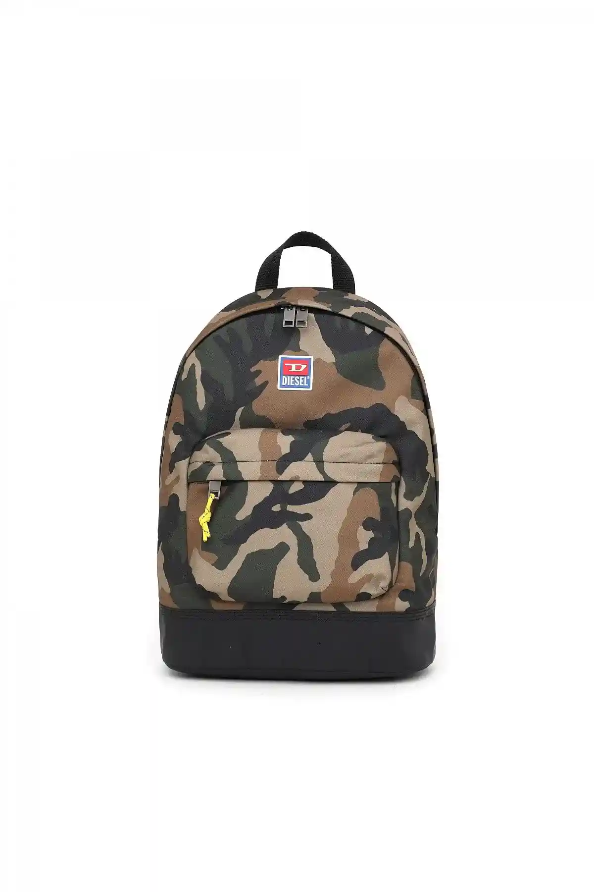 Green Backpack in camouflage fabric