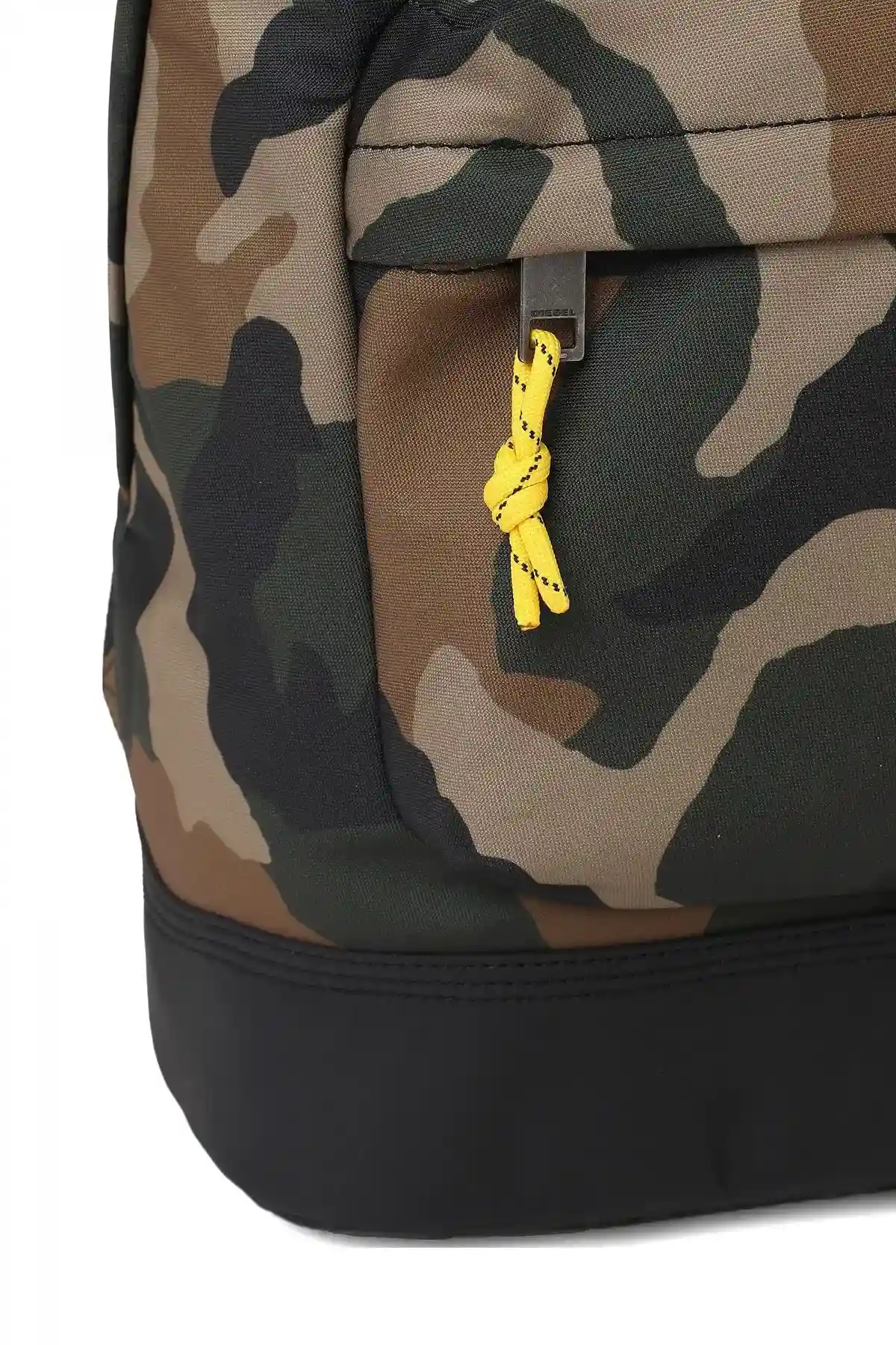 Green Backpack in camouflage fabric