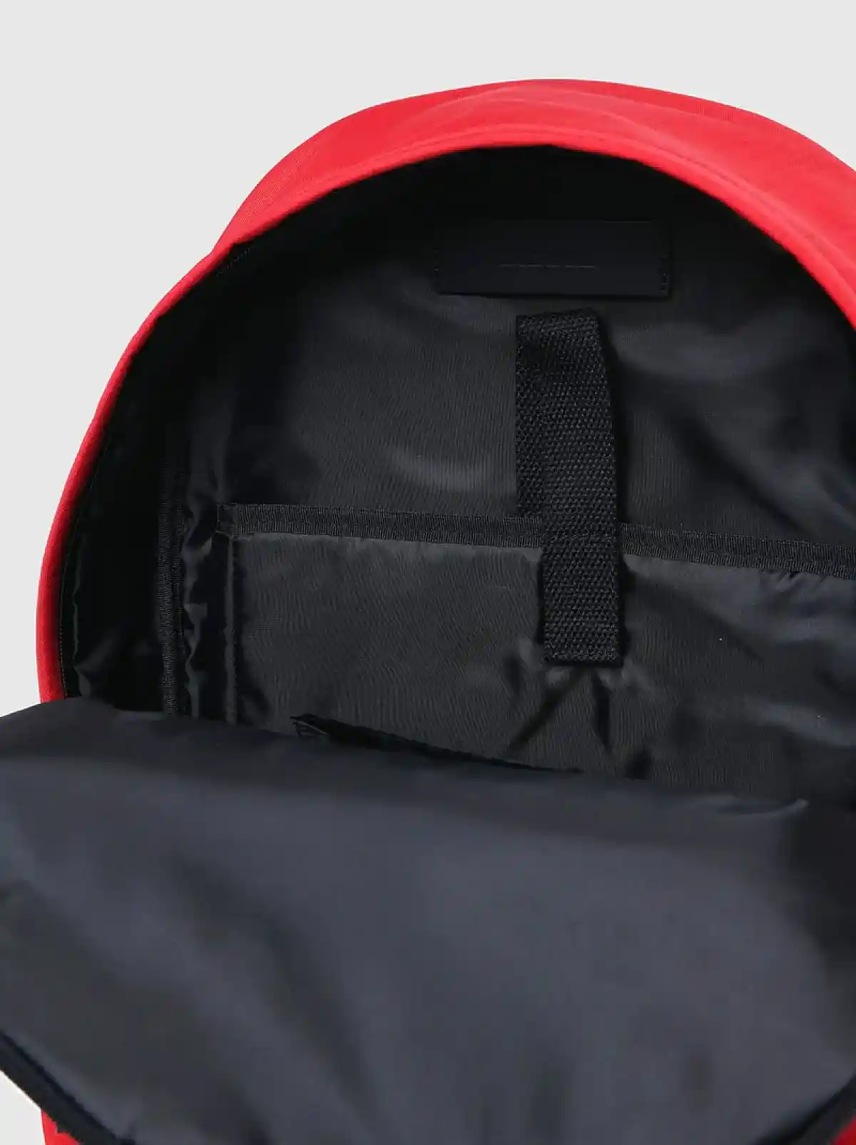 Red Backpack in washed nylon