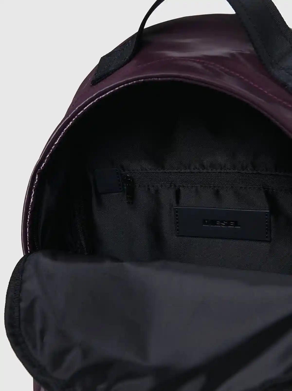 Purple Backpack with logo print