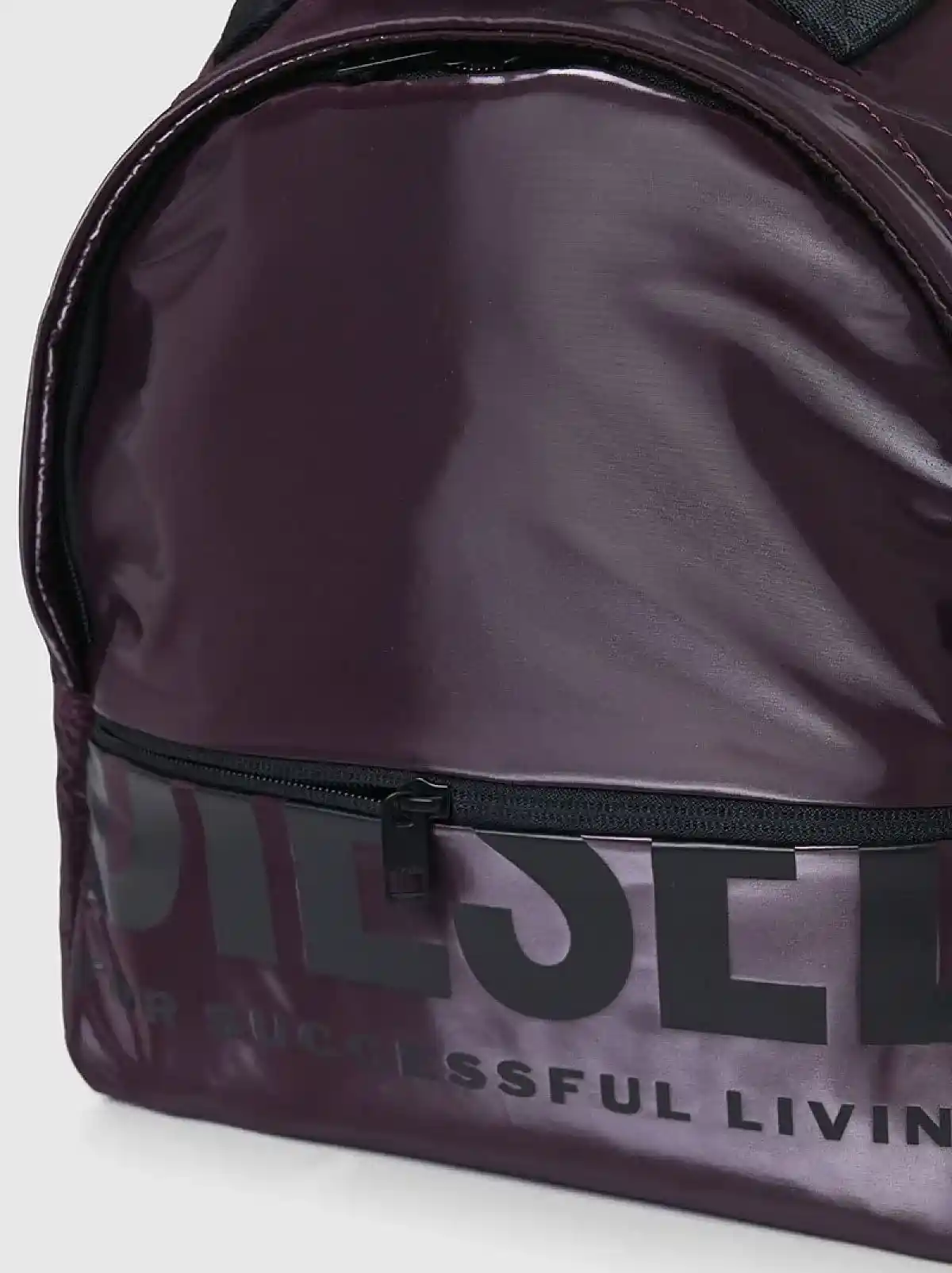 Purple Backpack with logo print