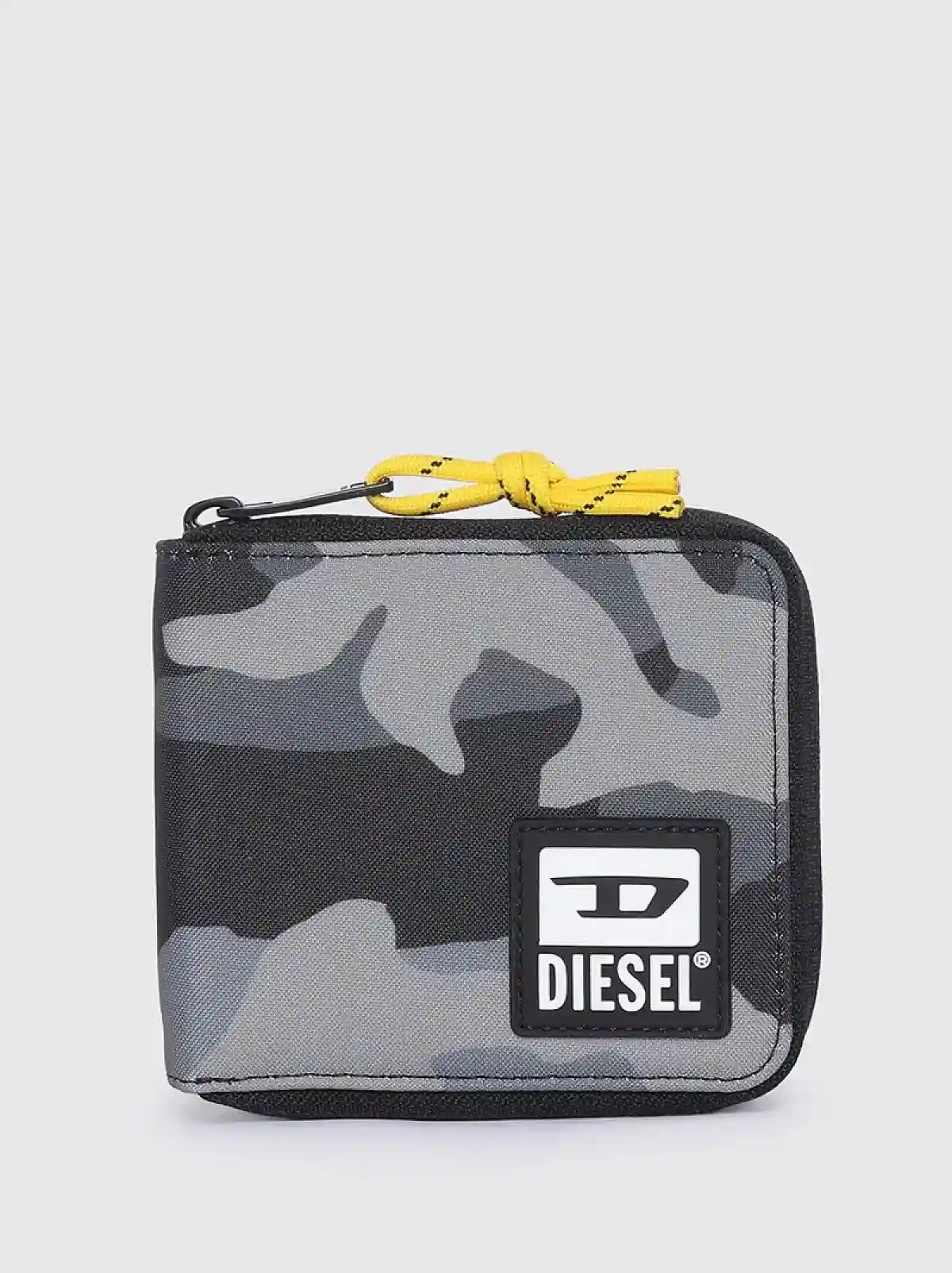 Multicolor Zip-around wallet in camouflage nylon
