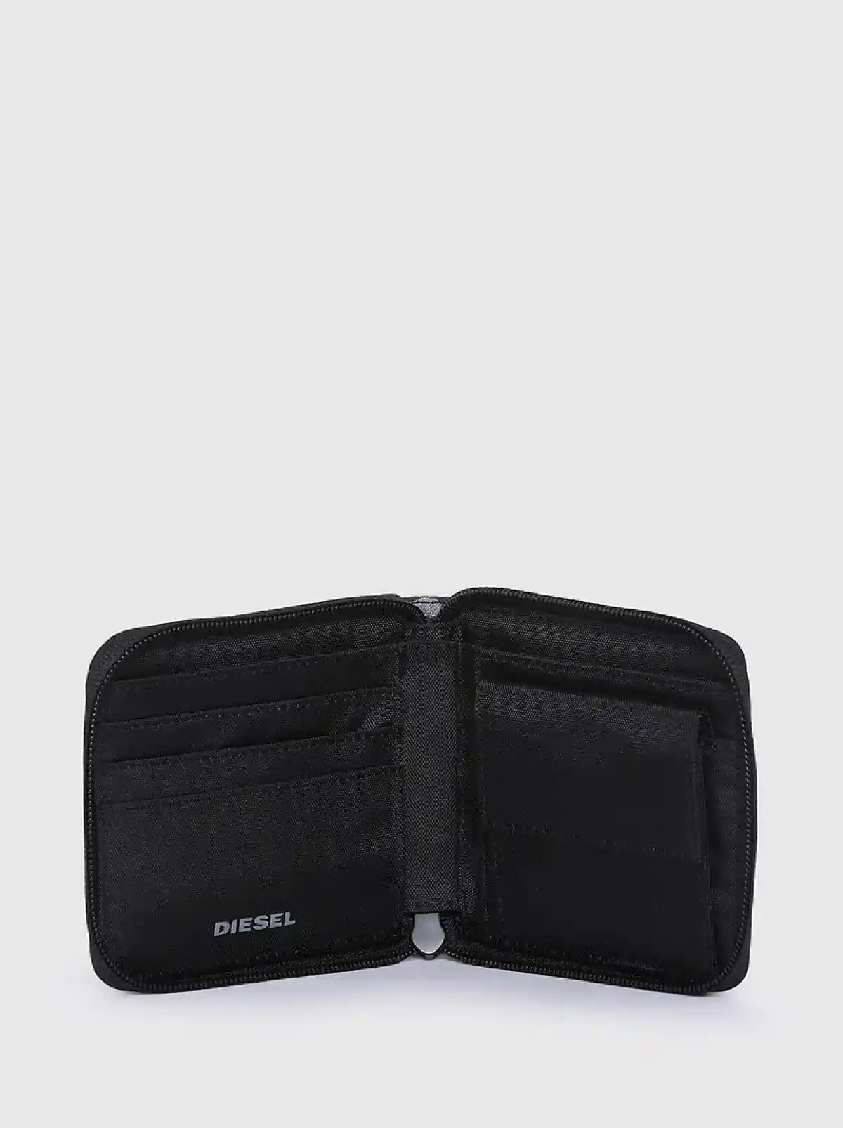 Multicolor Zip-around wallet in camouflage nylon