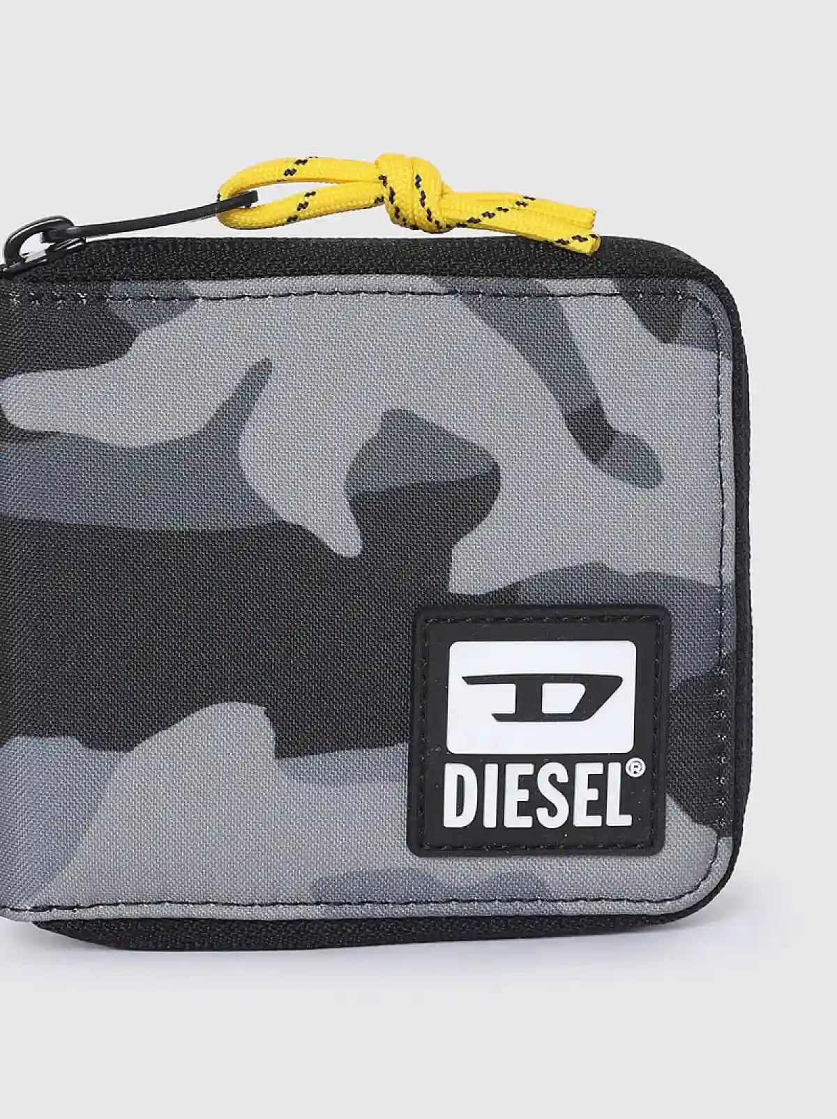 Multicolor Zip-around wallet in camouflage nylon