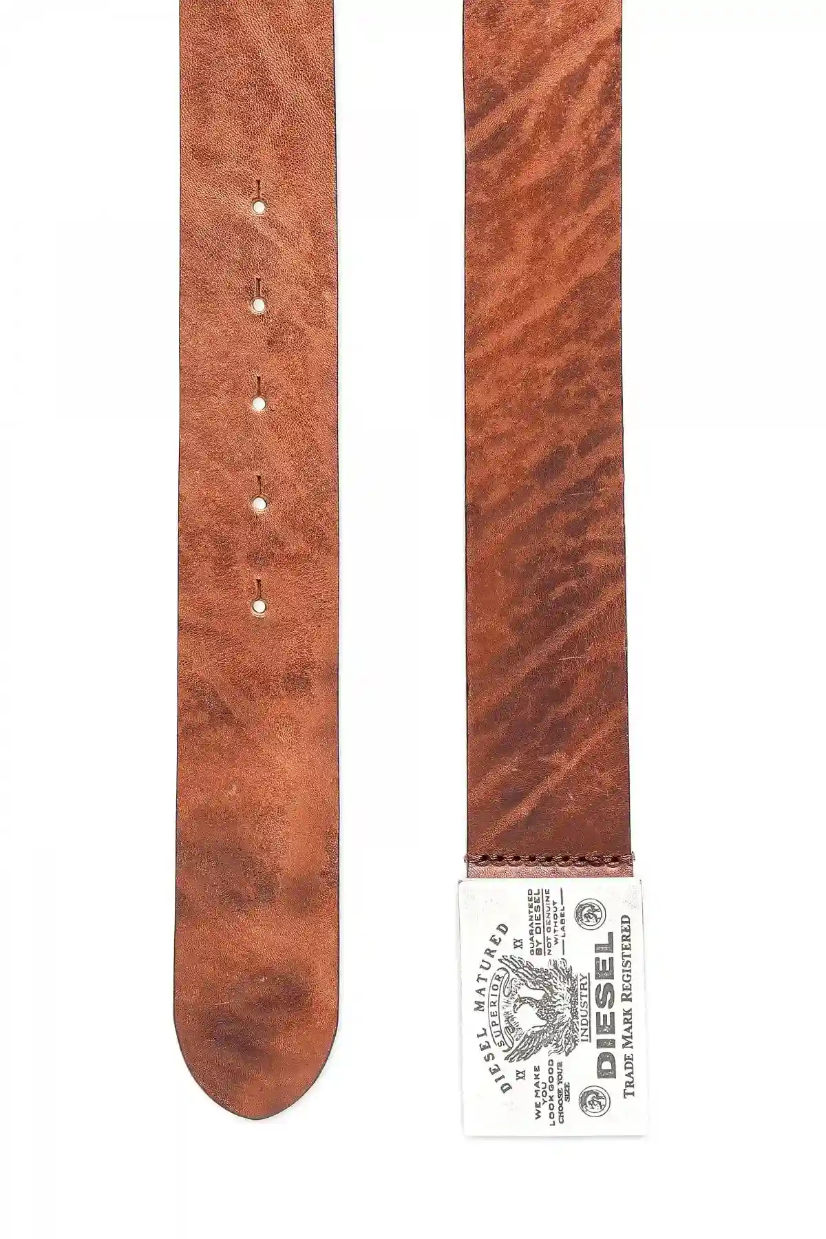 Brown Leather belt with Superior buckle