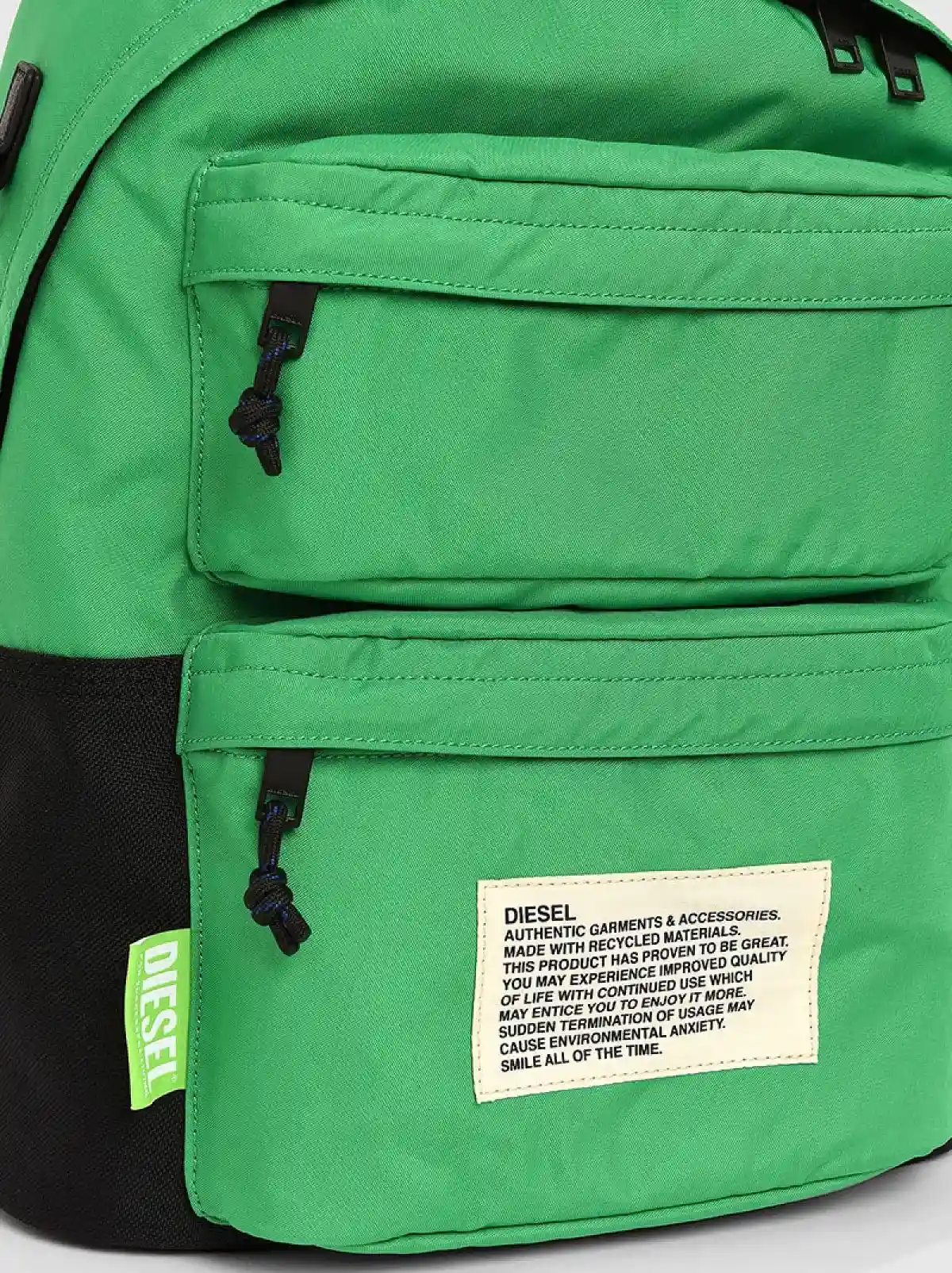 Green Green Label colour-block backpack