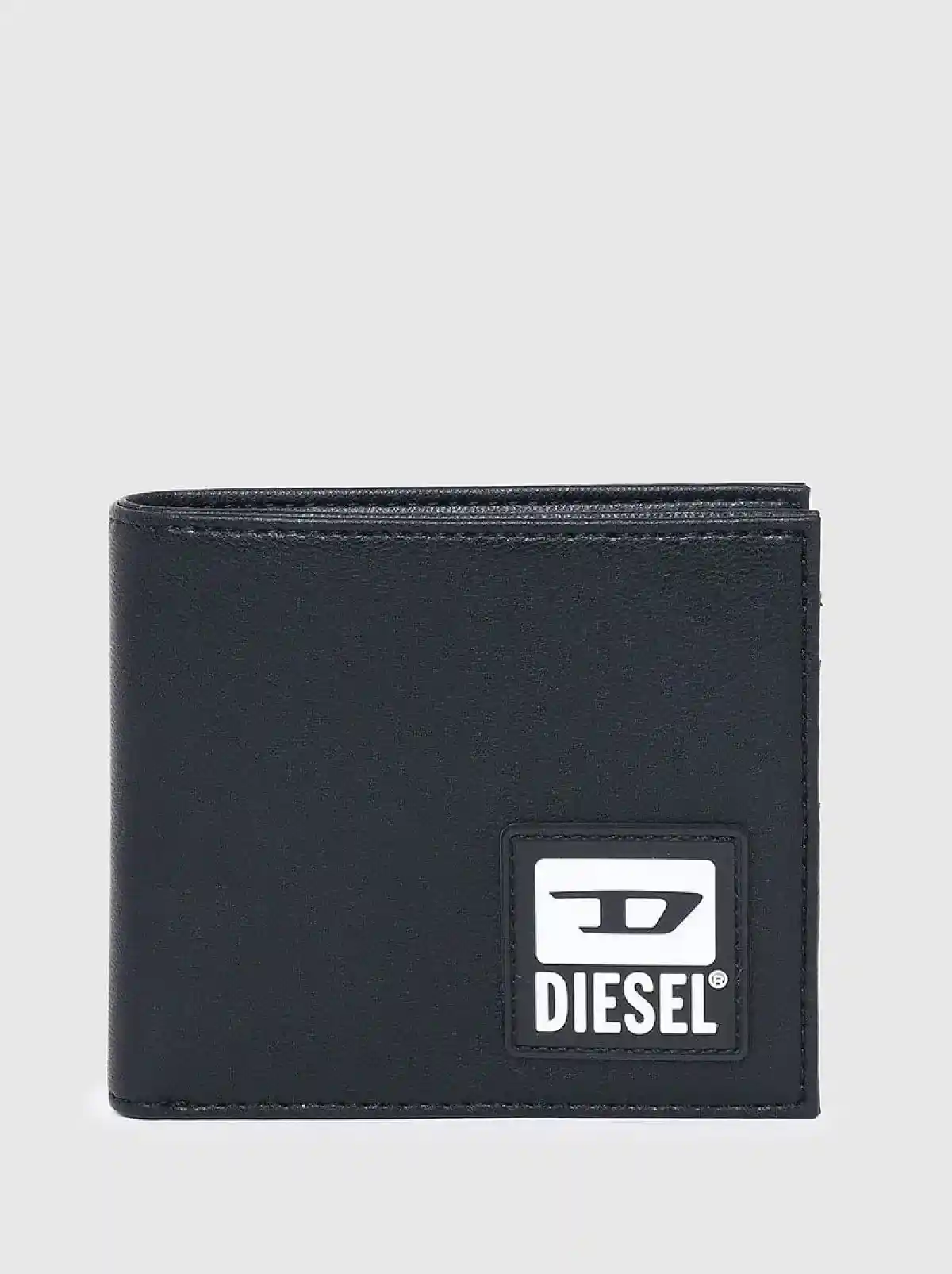 Black Bi-fold wallet in faux leather