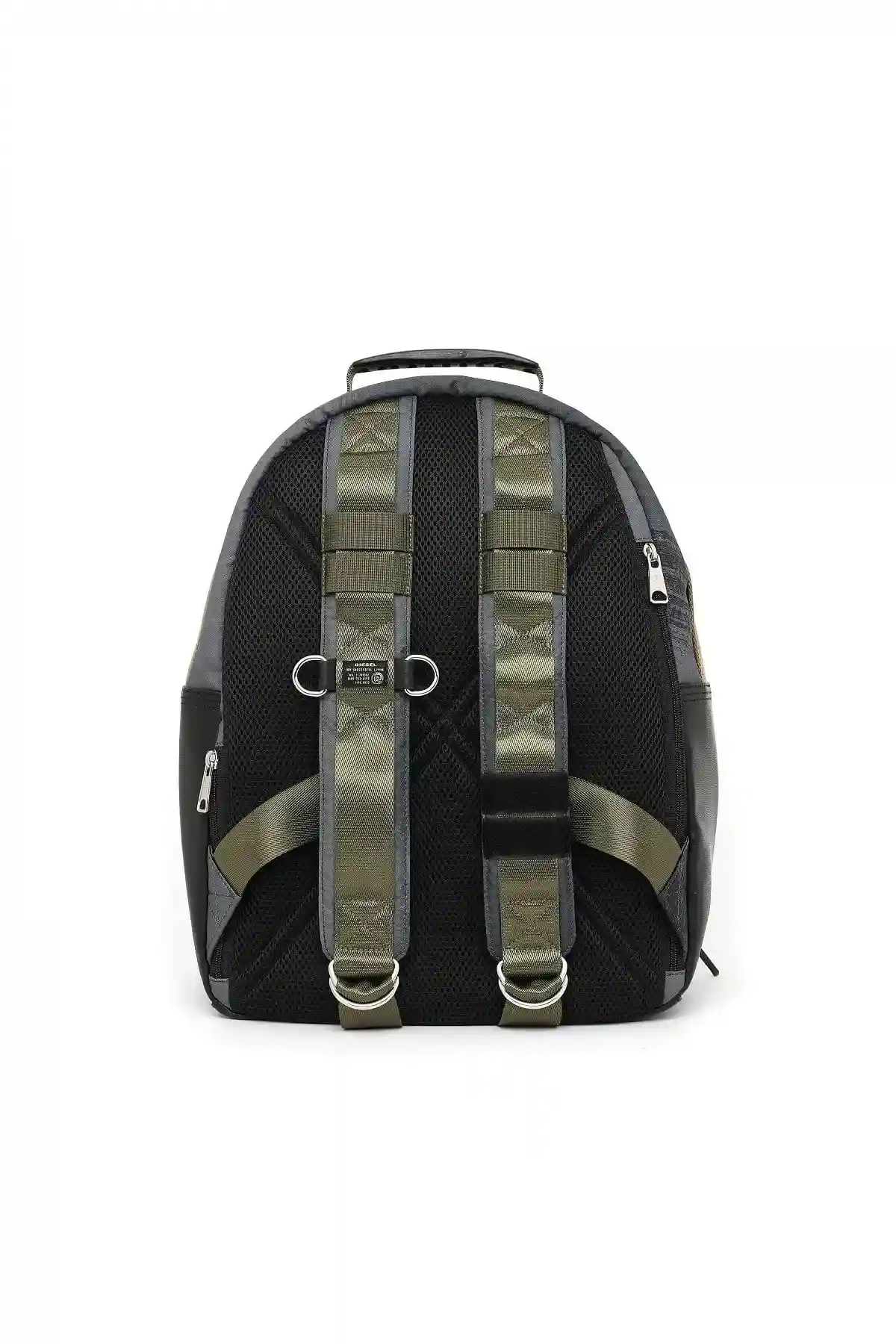 Blue Backpack with military details