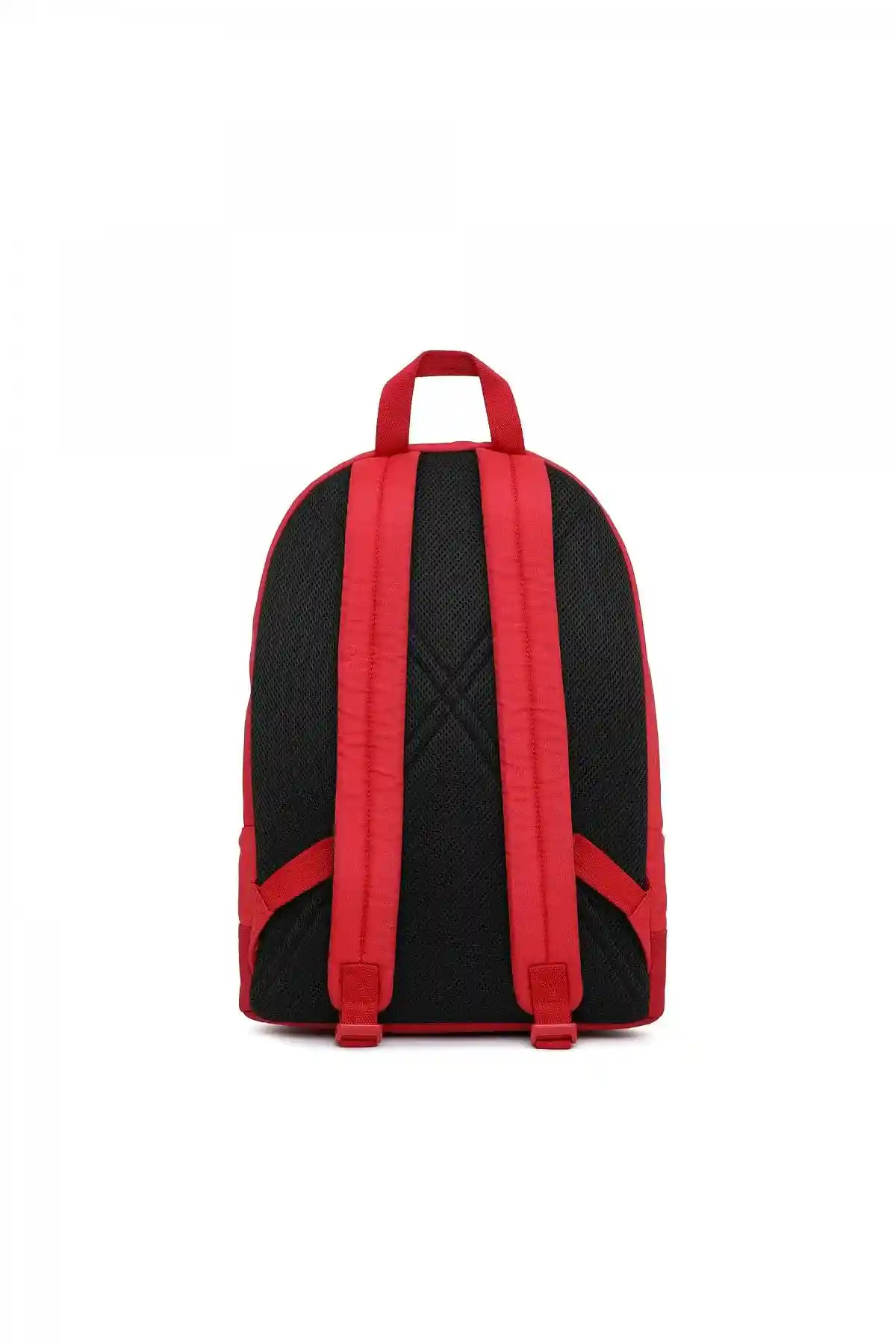 Red Backpack with D patch