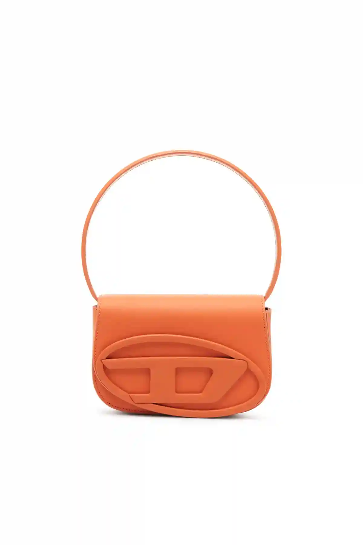 Orange 1DR-Iconic shoulder bag in matte leather