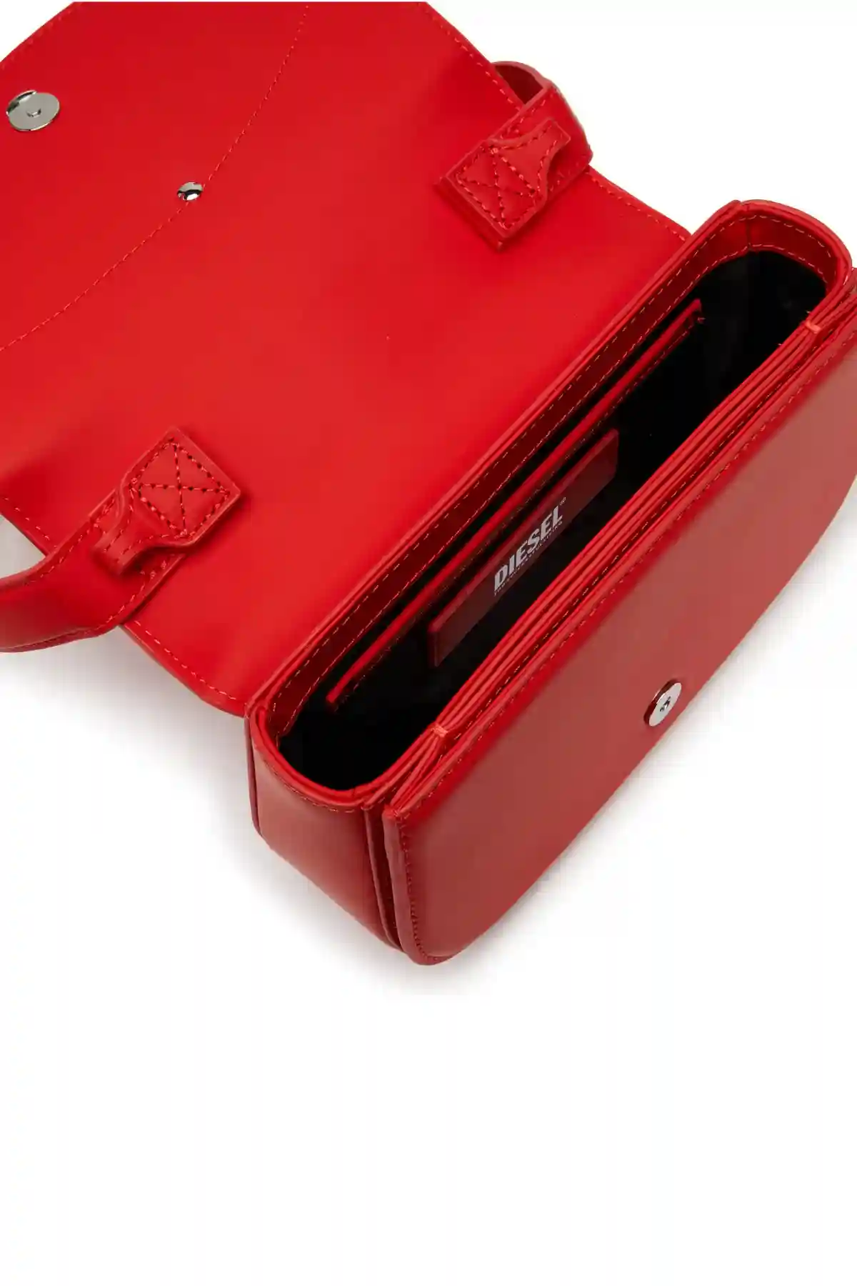 Red 1DR-Iconic shoulder bag in matte leather
