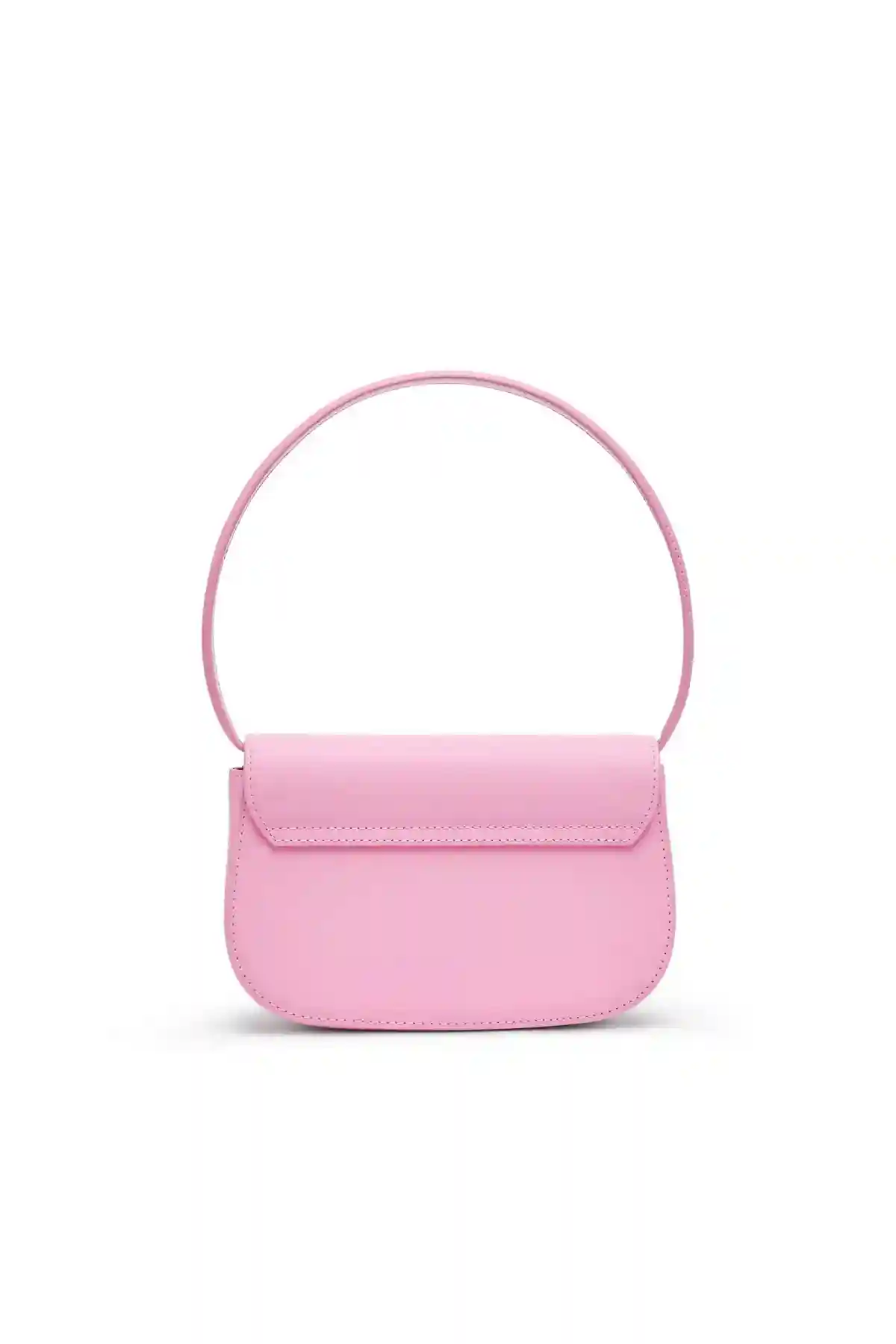 Pink 1DR-Iconic shoulder bag in matte leather