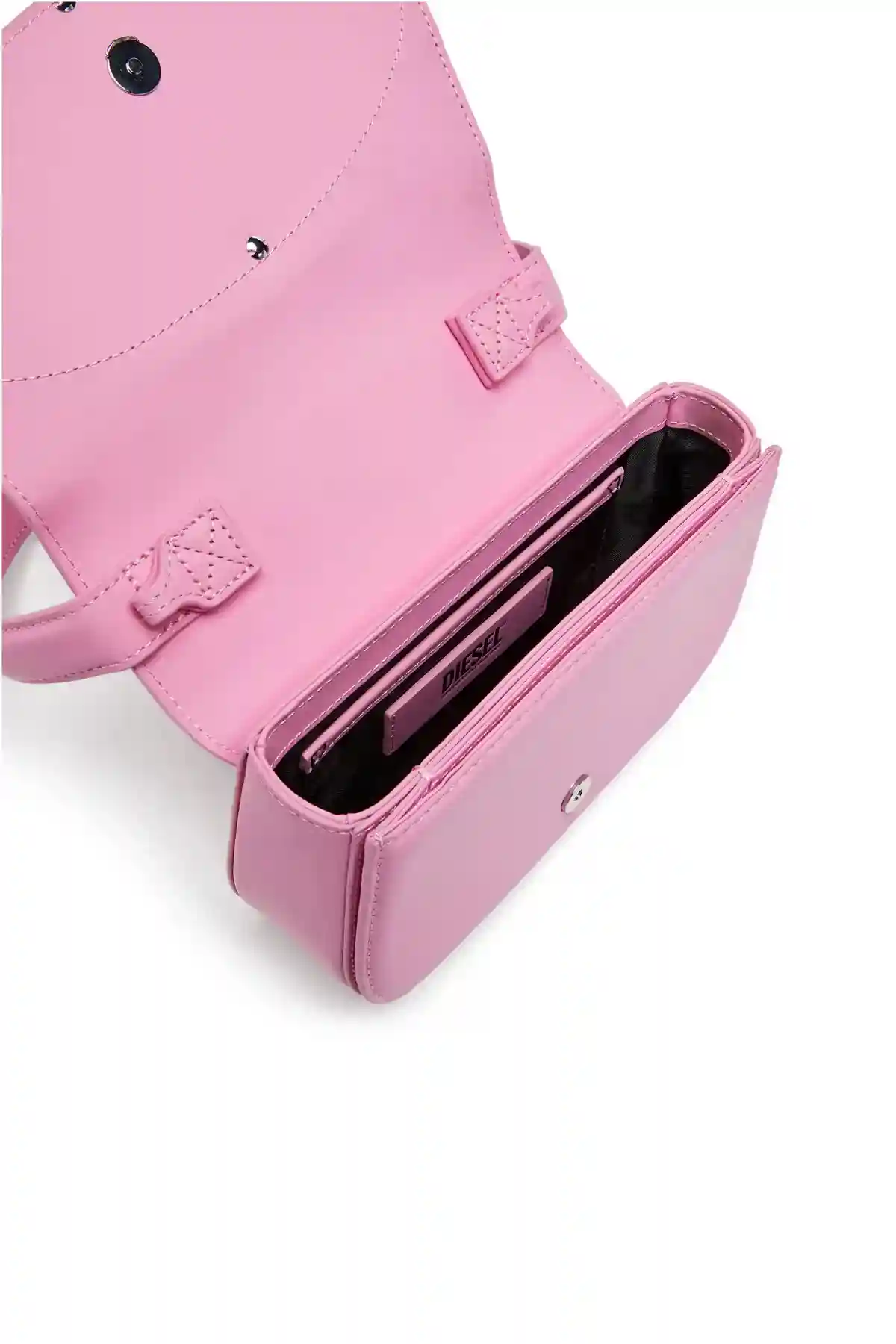 Pink 1DR-Iconic shoulder bag in matte leather