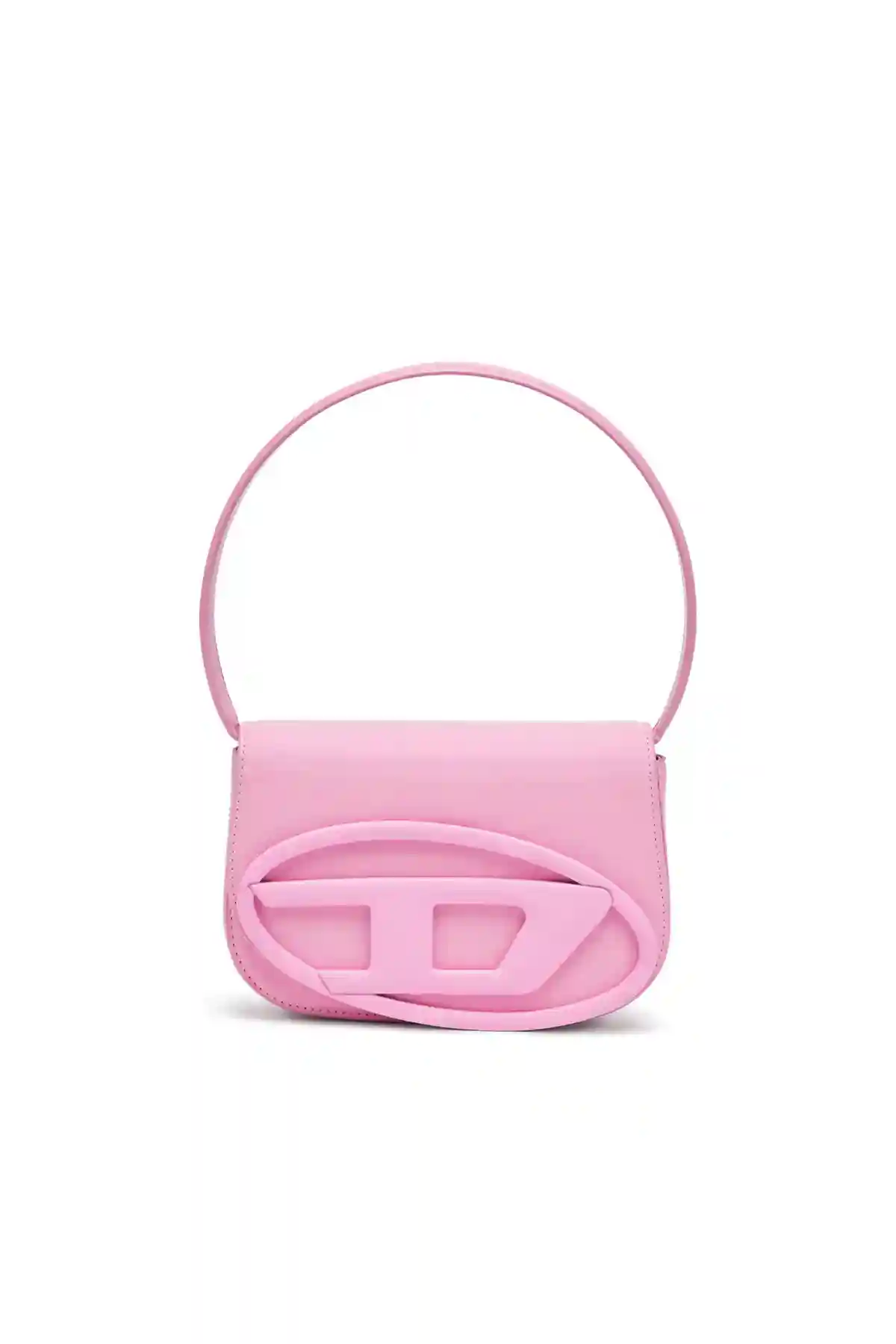 Pink 1DR-Iconic shoulder bag in matte leather